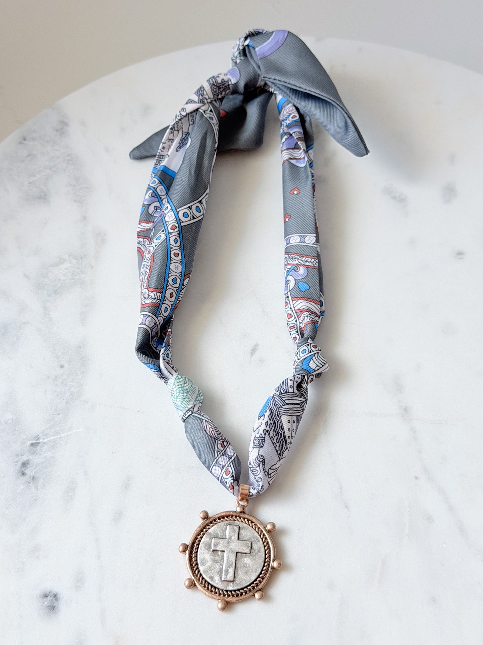 Relic Road Scarf Necklace