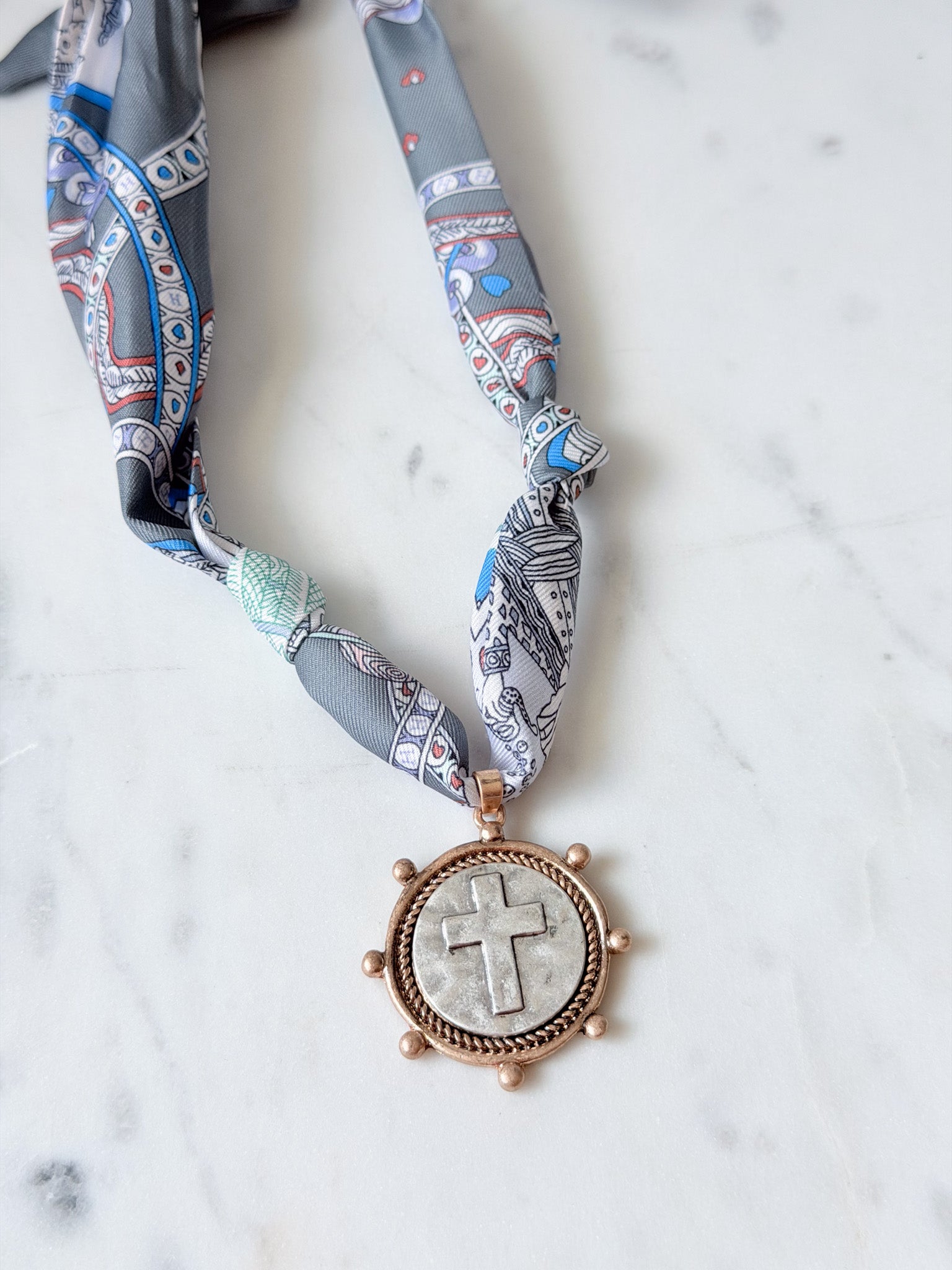 Relic Road Scarf Necklace