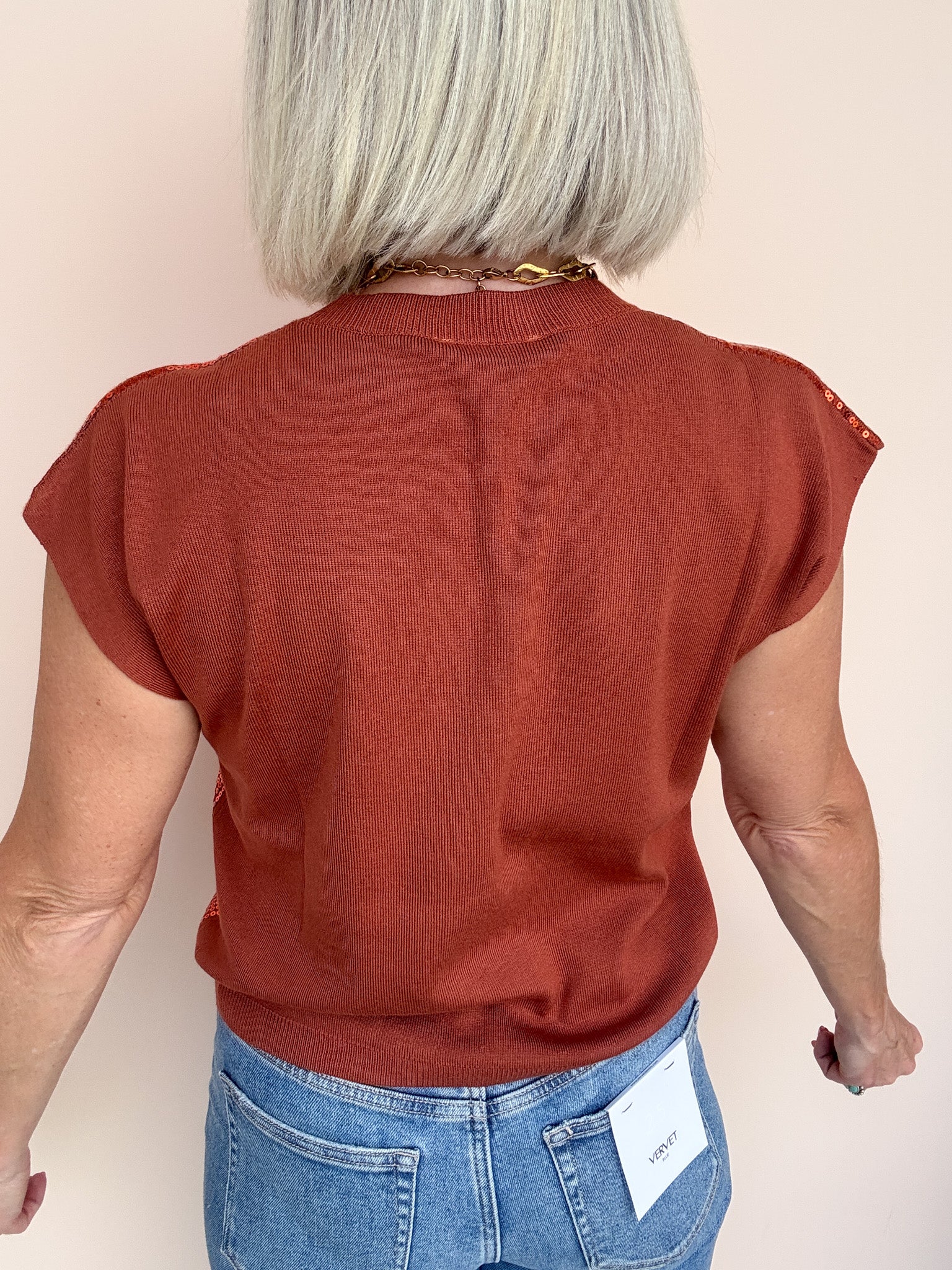 All Out Sparkle Top