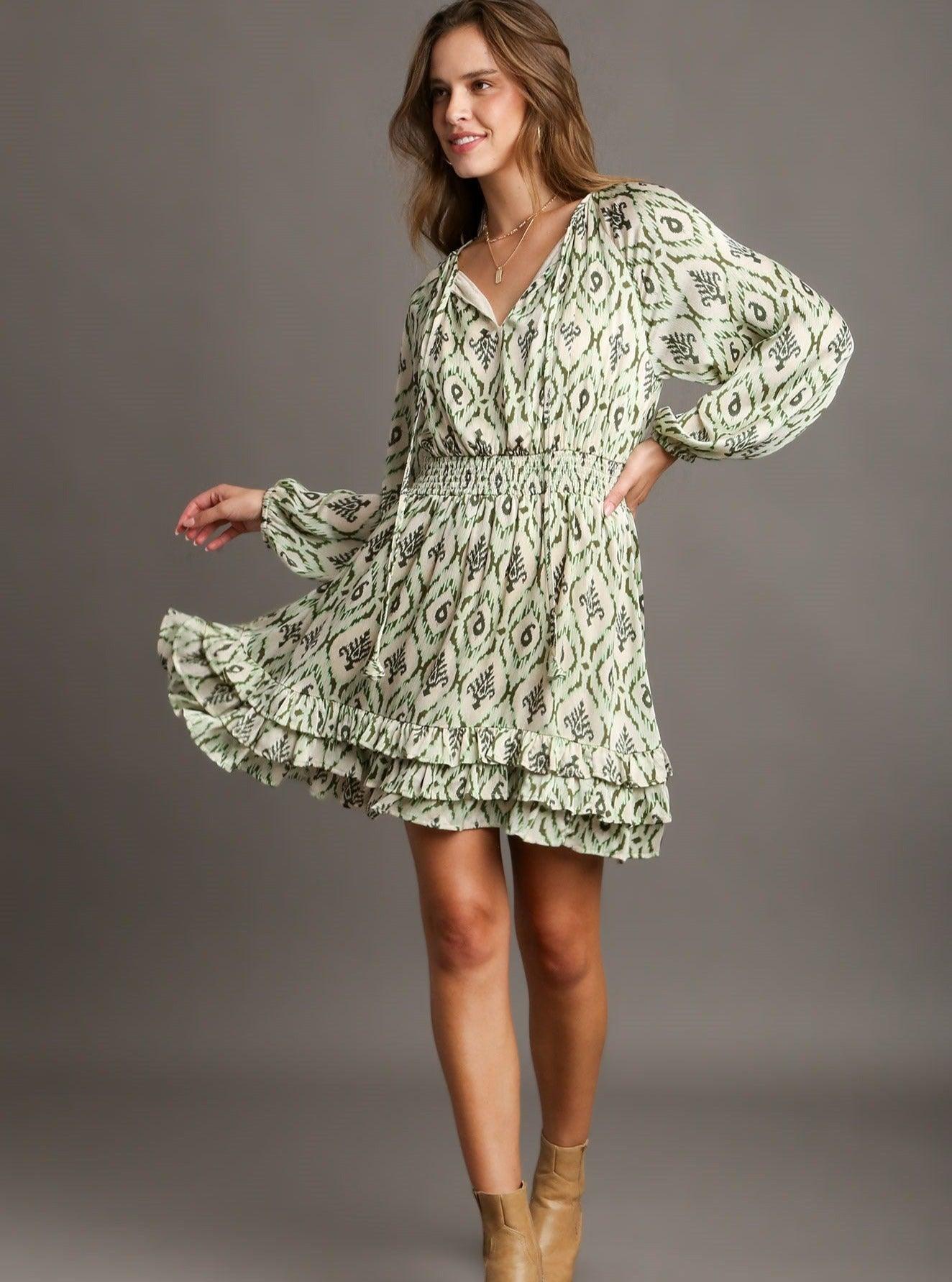 Shiloh Printed Dress