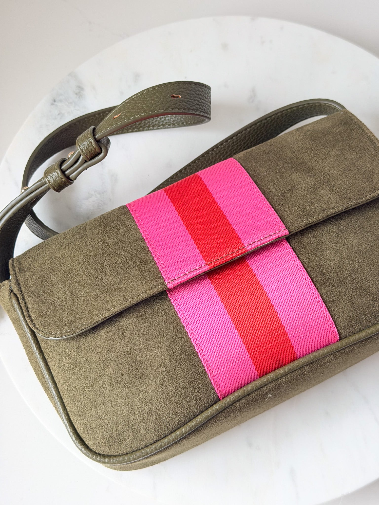 Milano Shoulder Bag | Olive