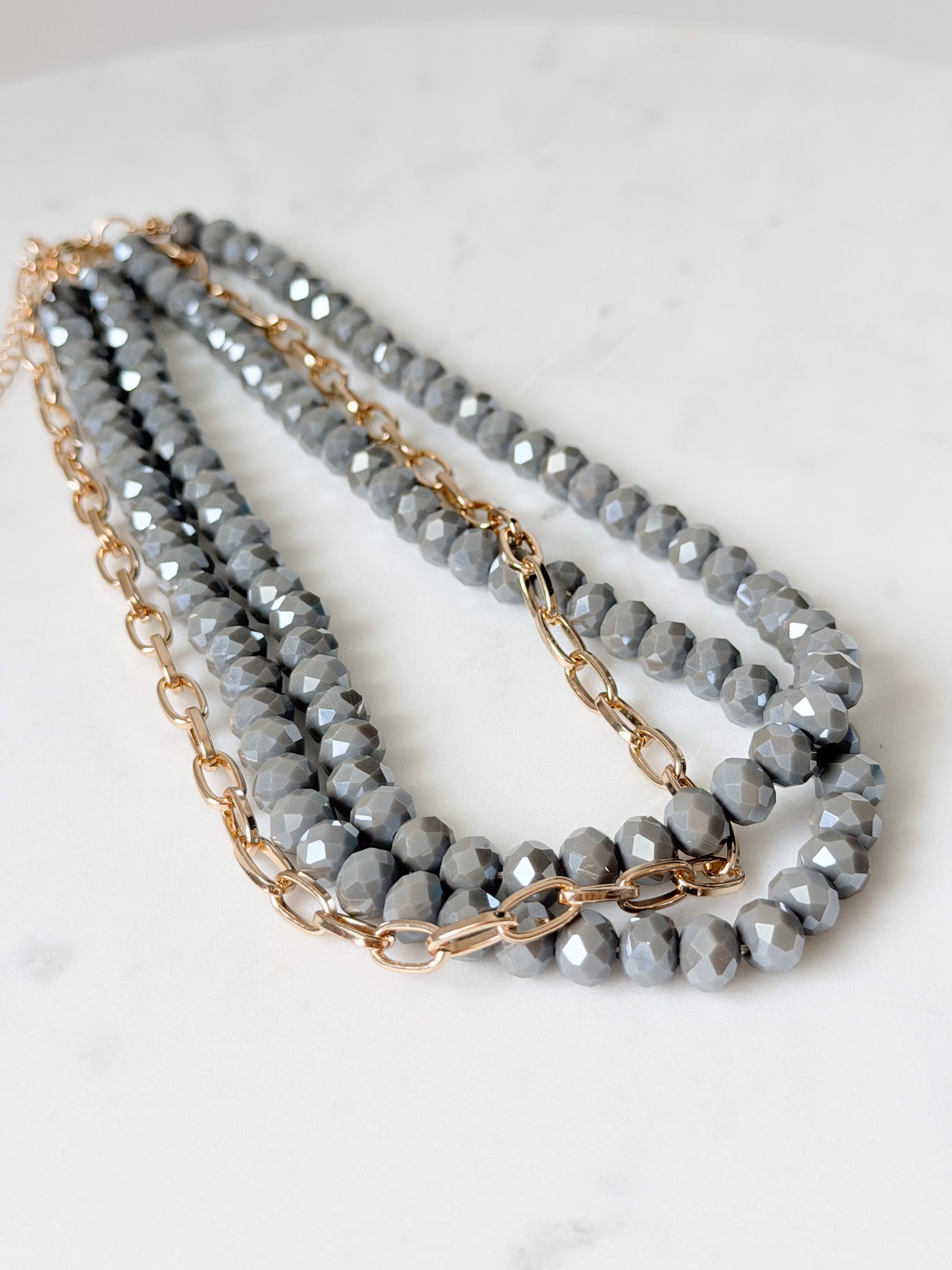 Smokey Sky Necklace