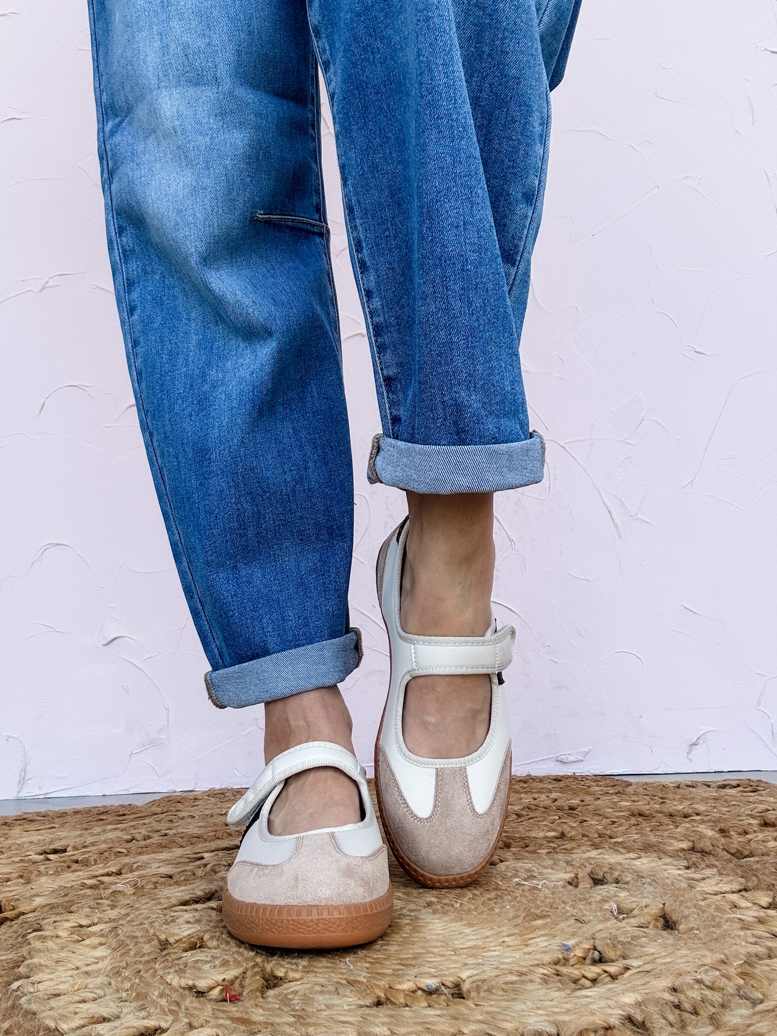 Effortless Edge Mary Jane Sneaker