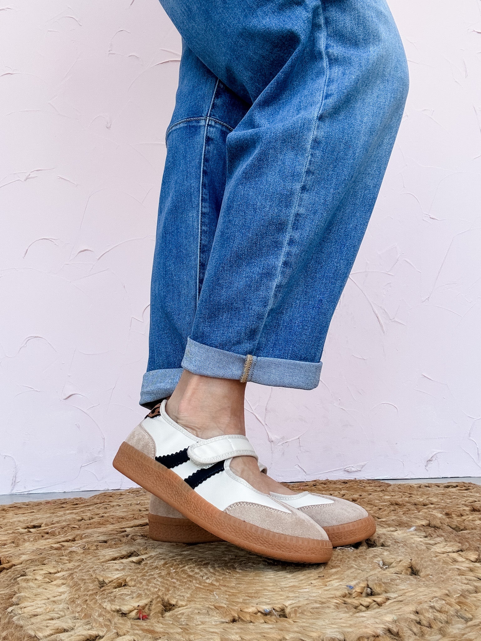 Effortless Edge Mary Jane Sneaker