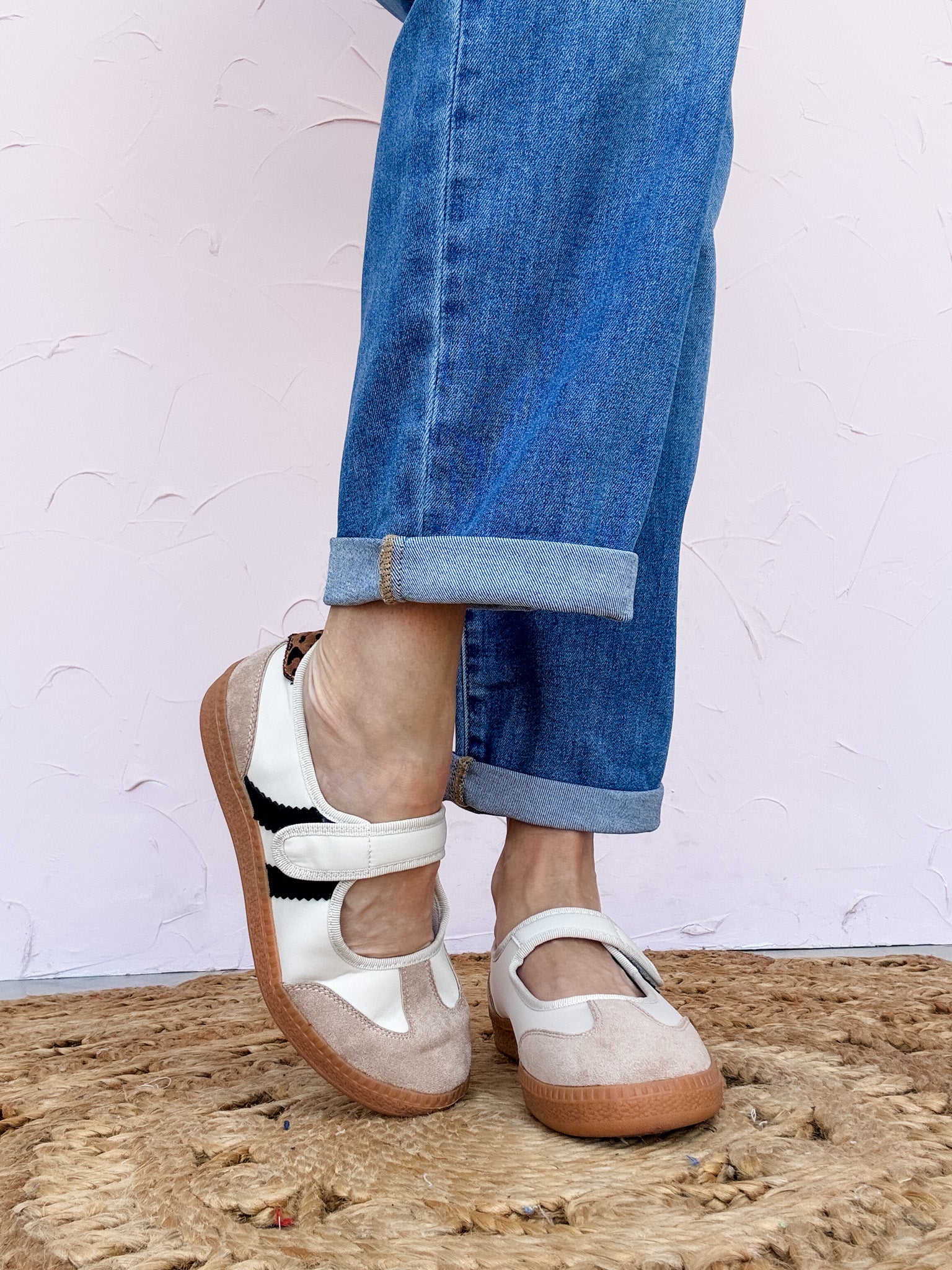 Effortless Edge Mary Jane Sneaker
