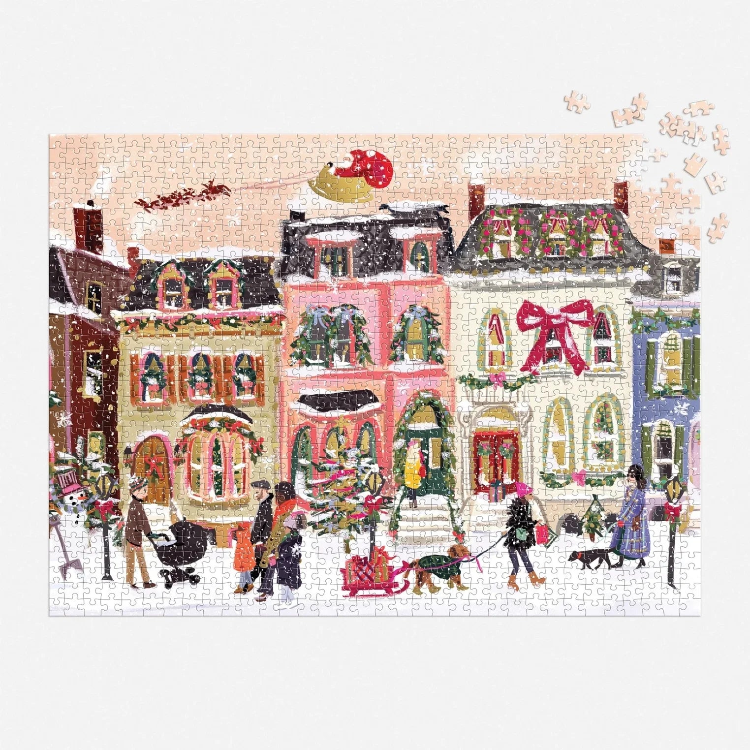 Snowfall On Main Street | 1000 piece