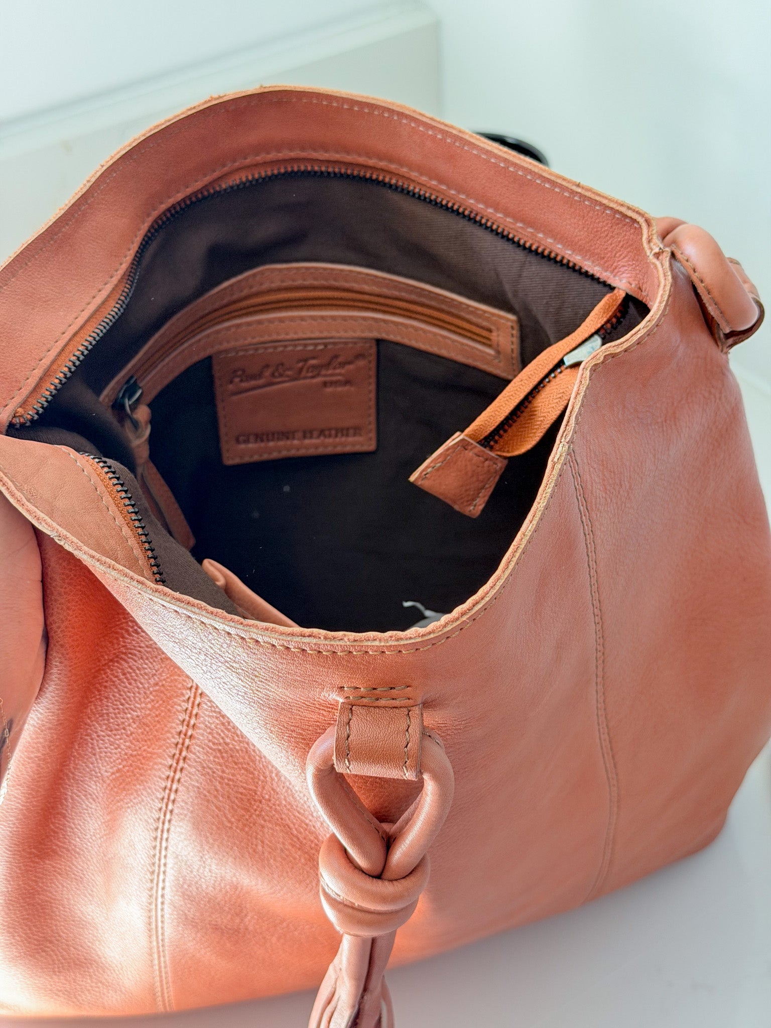 Paul & Taylor Tassel Tote | Sunset