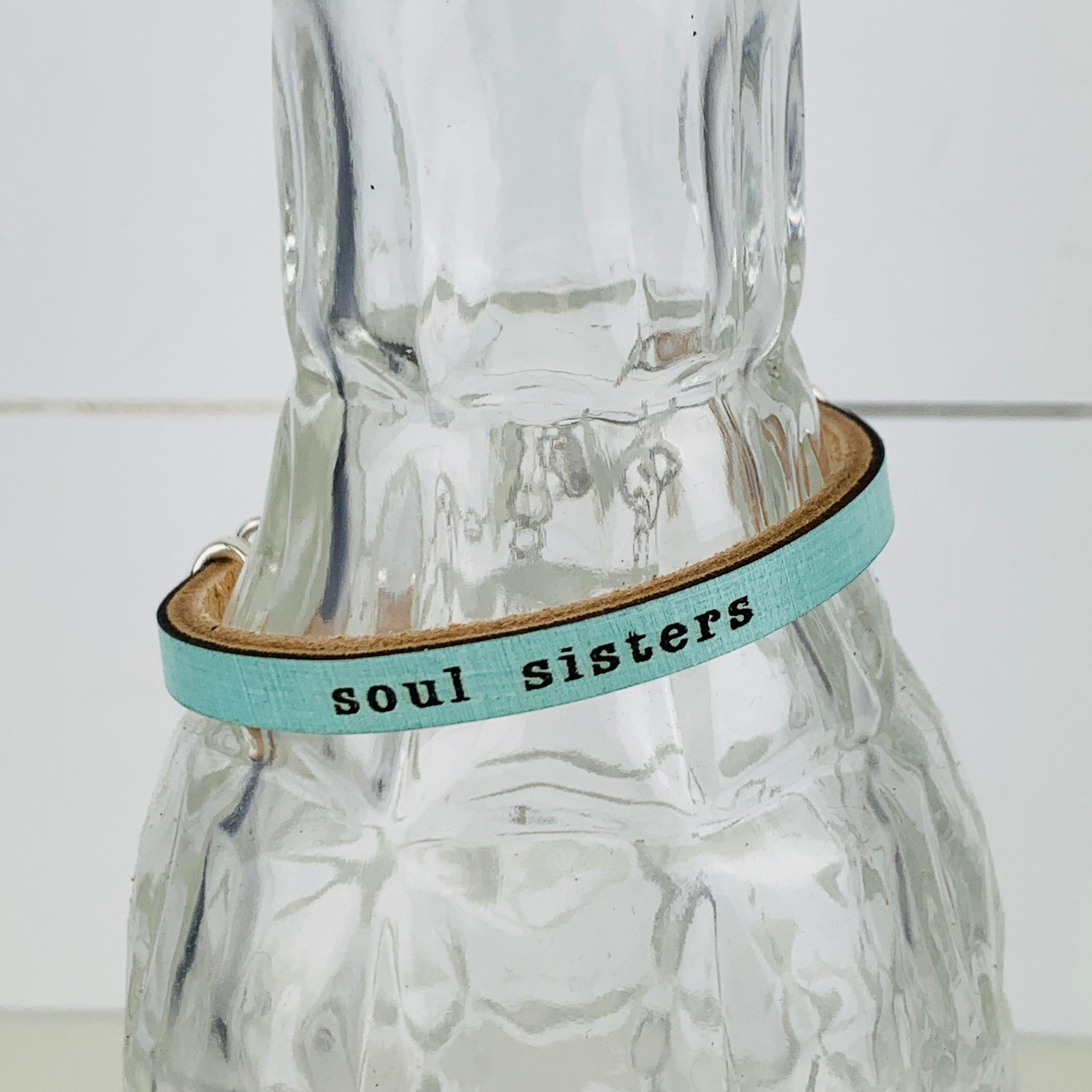 Soul Sisters Leather Bracelet - Vintage Soul