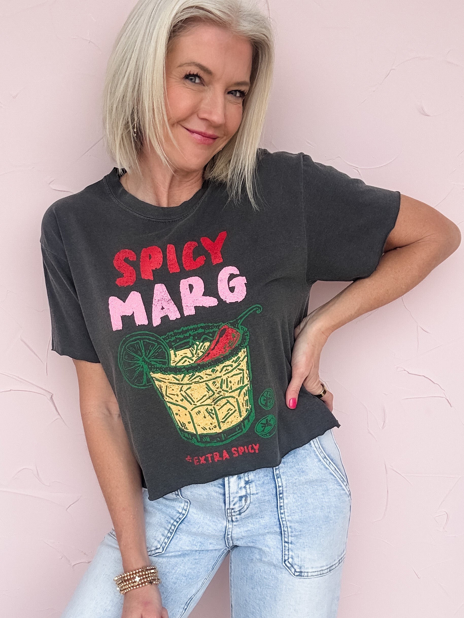 Extra Spicy Marg Cropped Tee