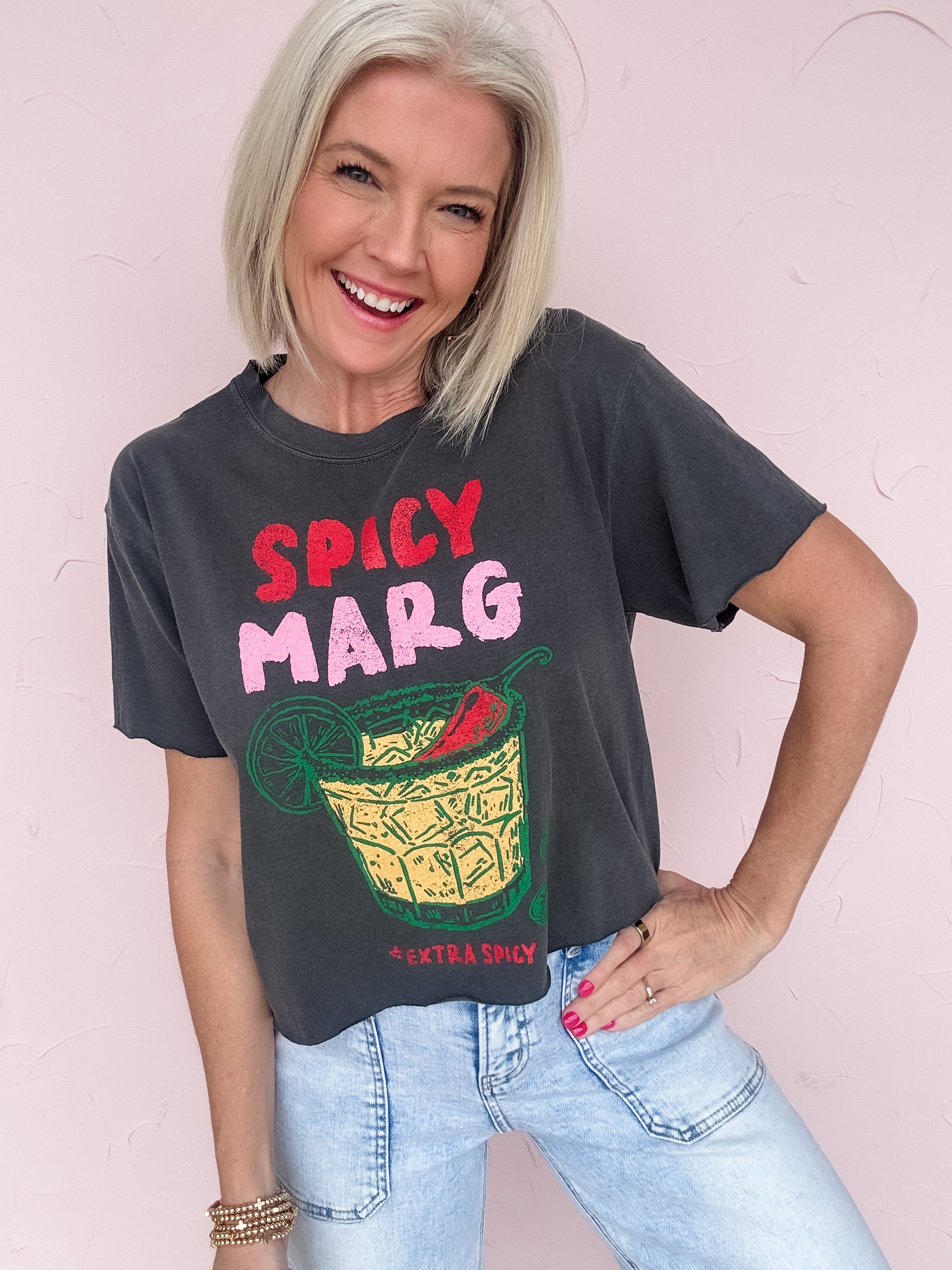 Extra Spicy Marg Cropped Tee