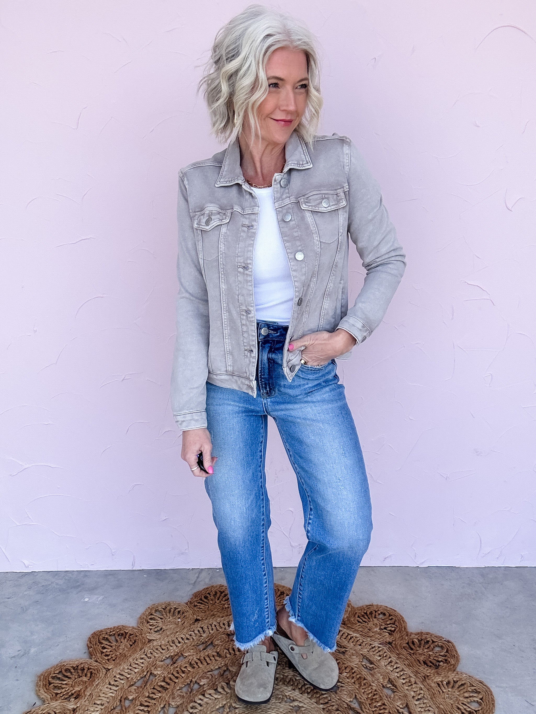 Long Game Fringe Denim