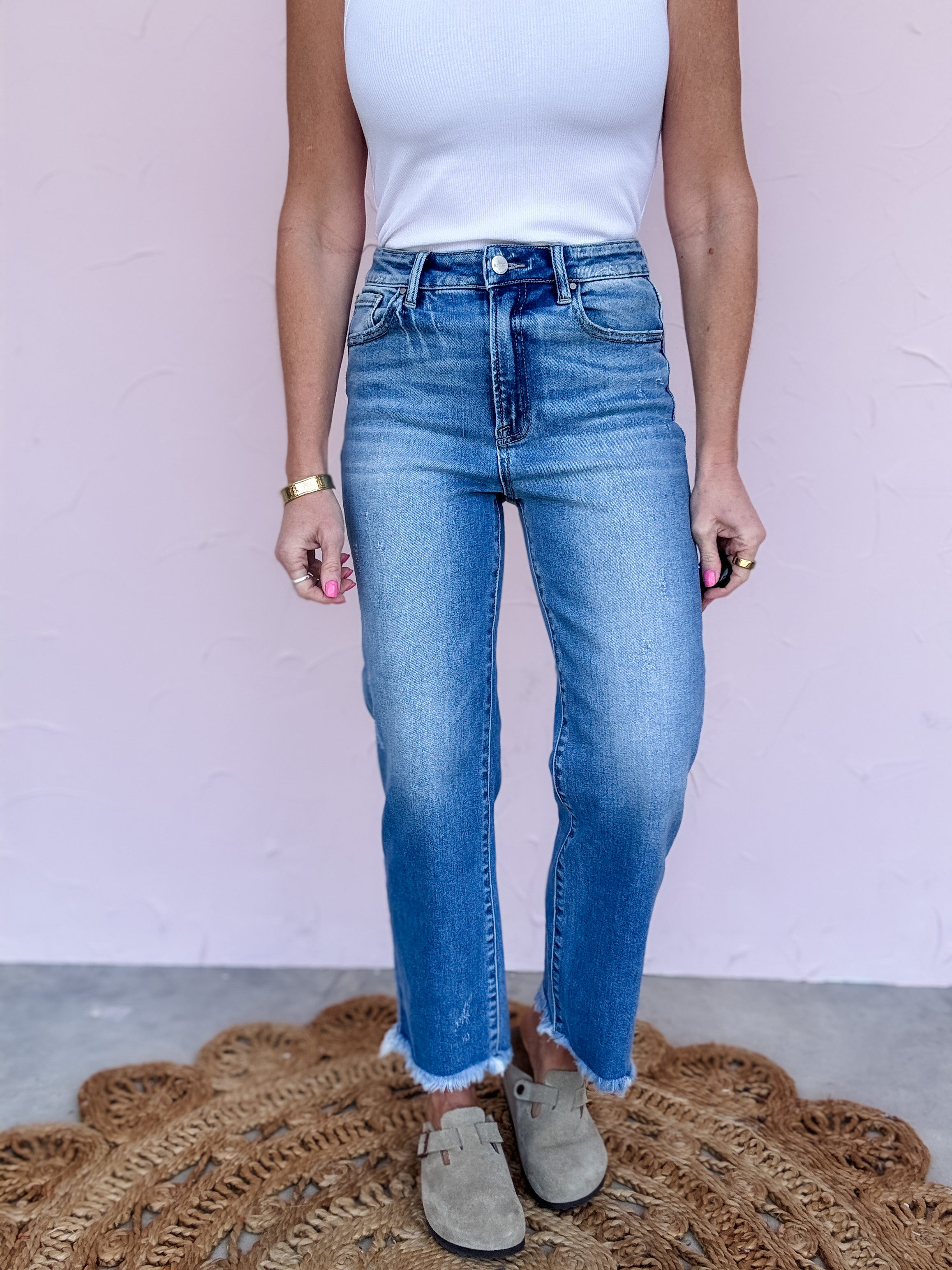 Long Game Fringe Denim