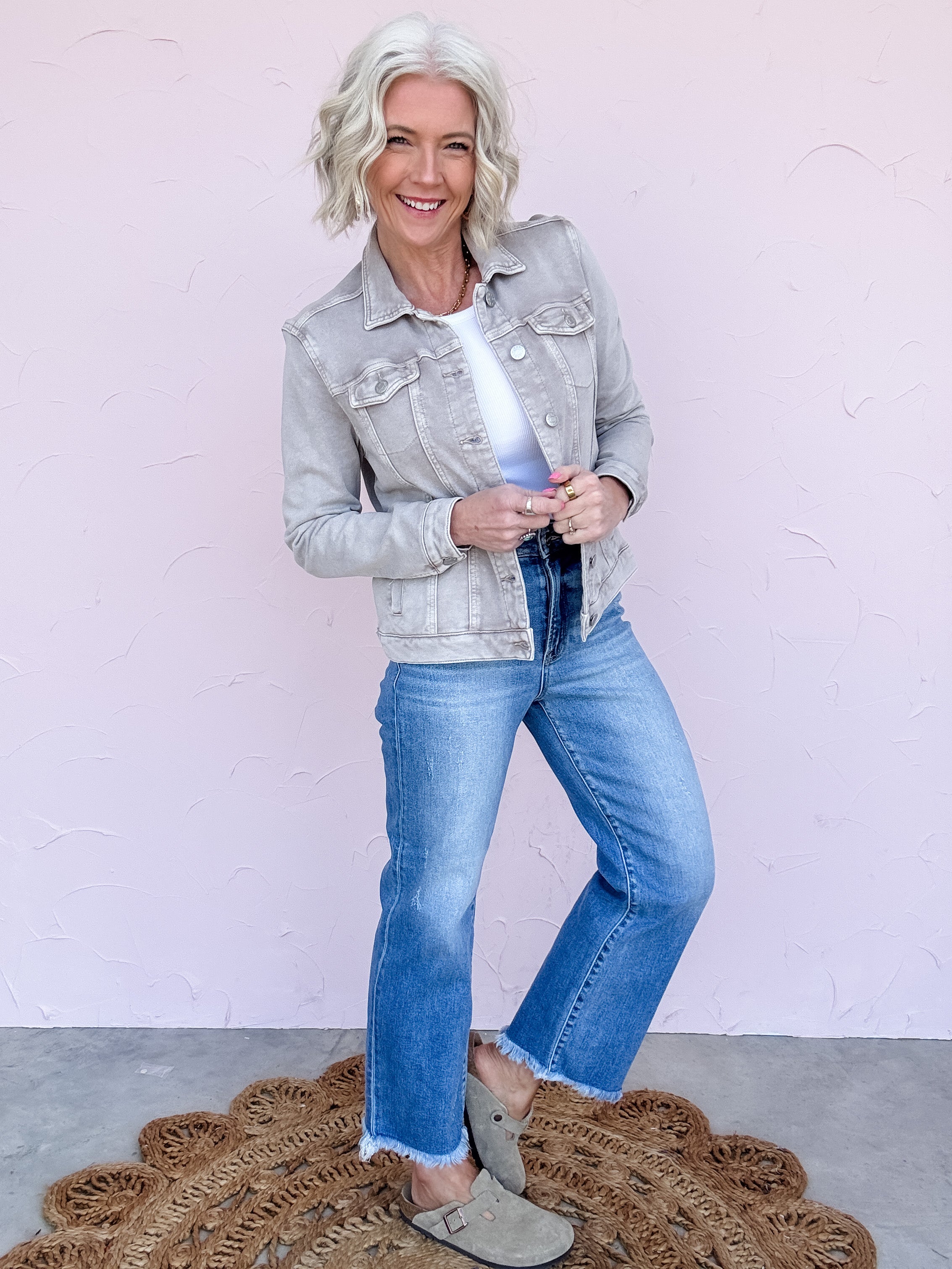 Long Game Fringe Denim