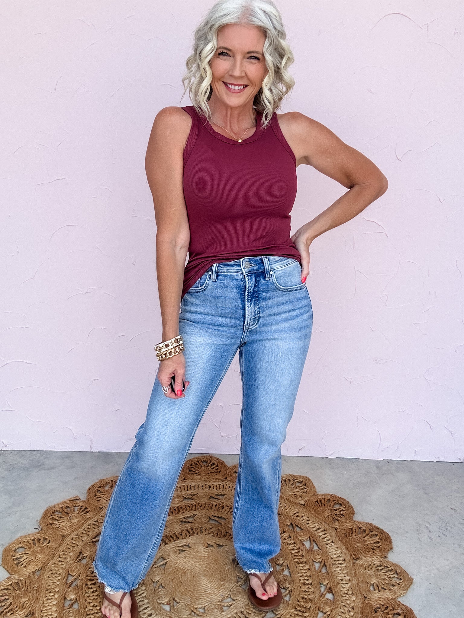 Run the Day High Rise Jeans