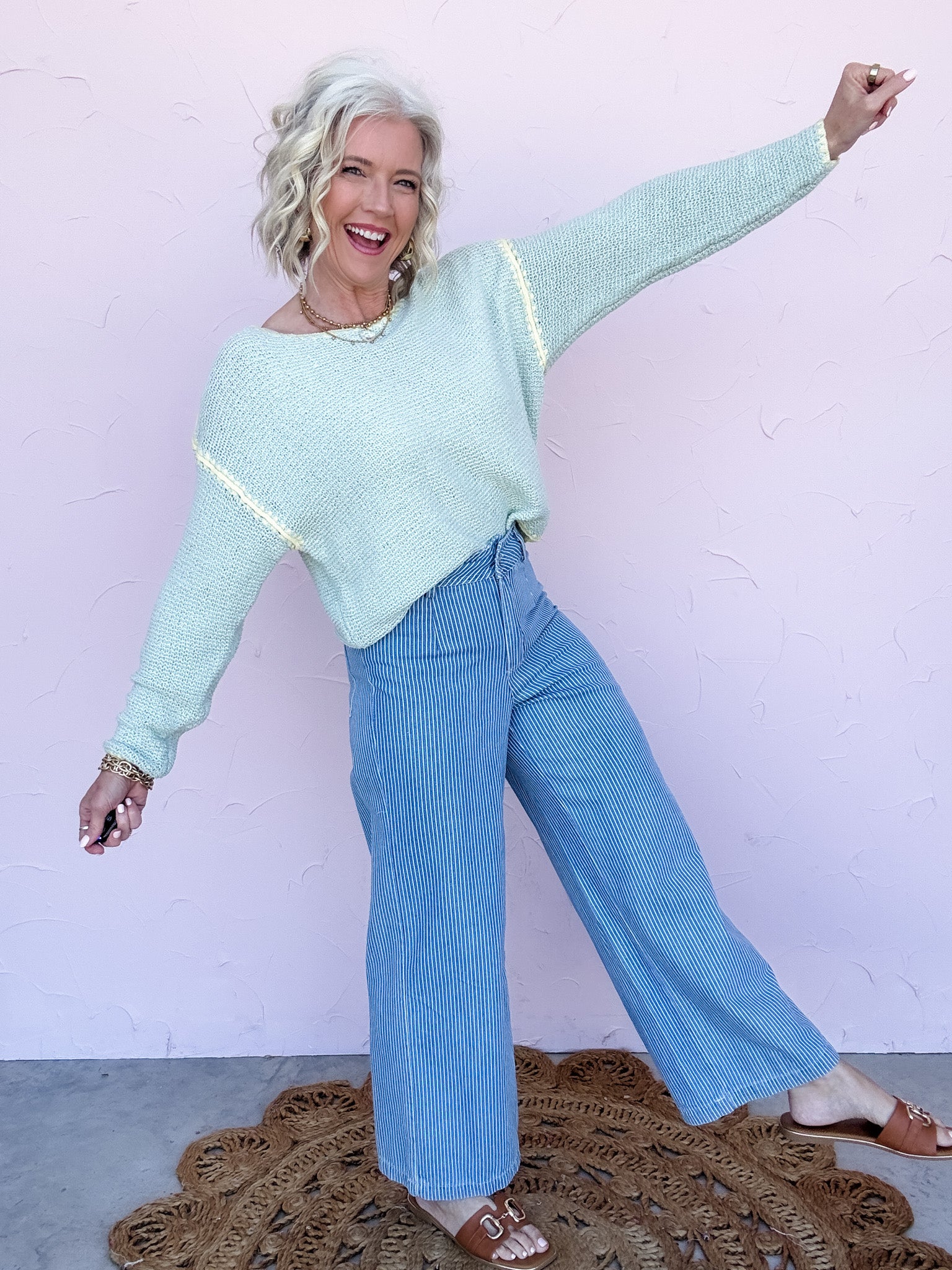 Salt Line Denim Pants