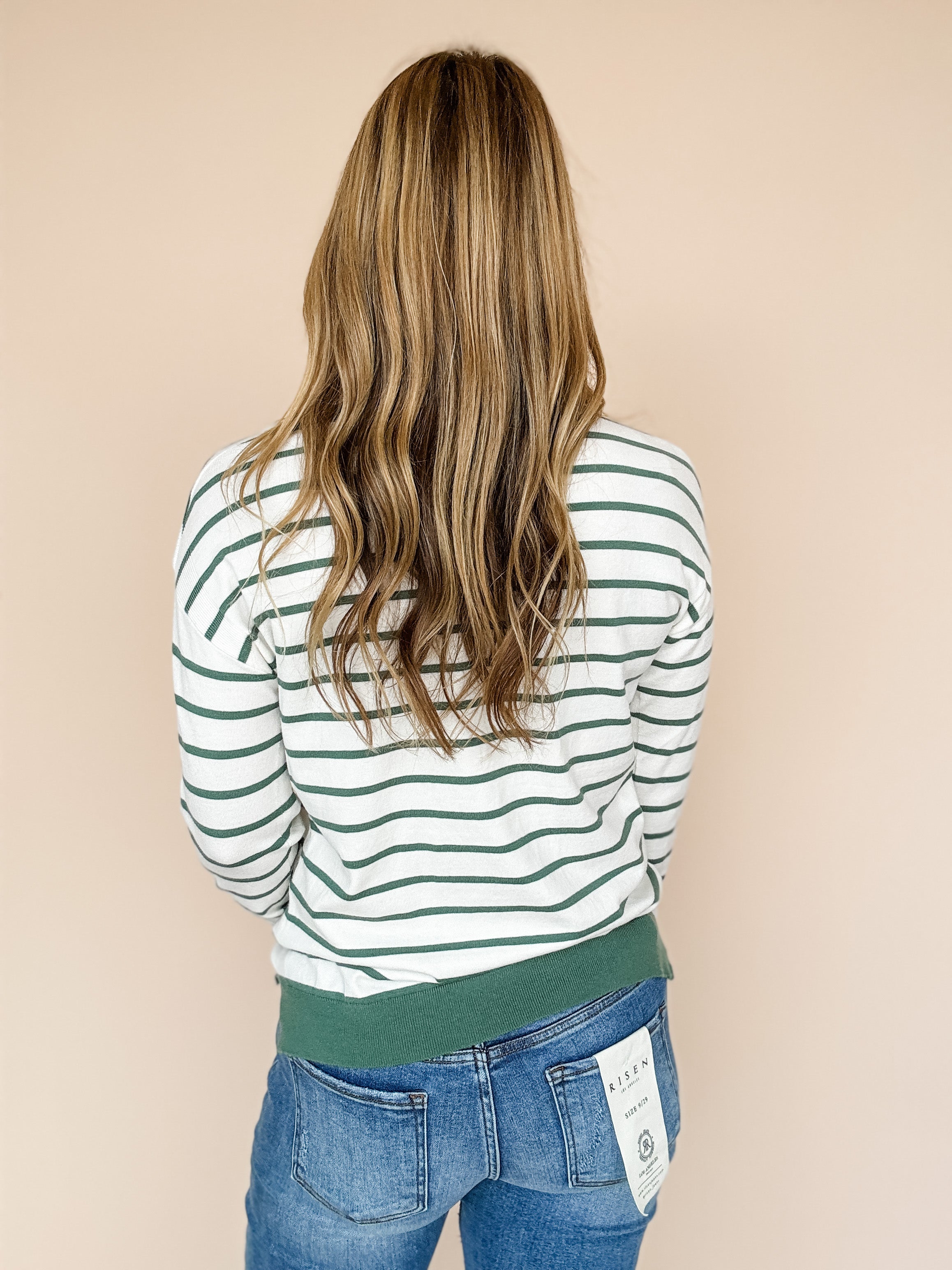 Spruce Striped Pullover