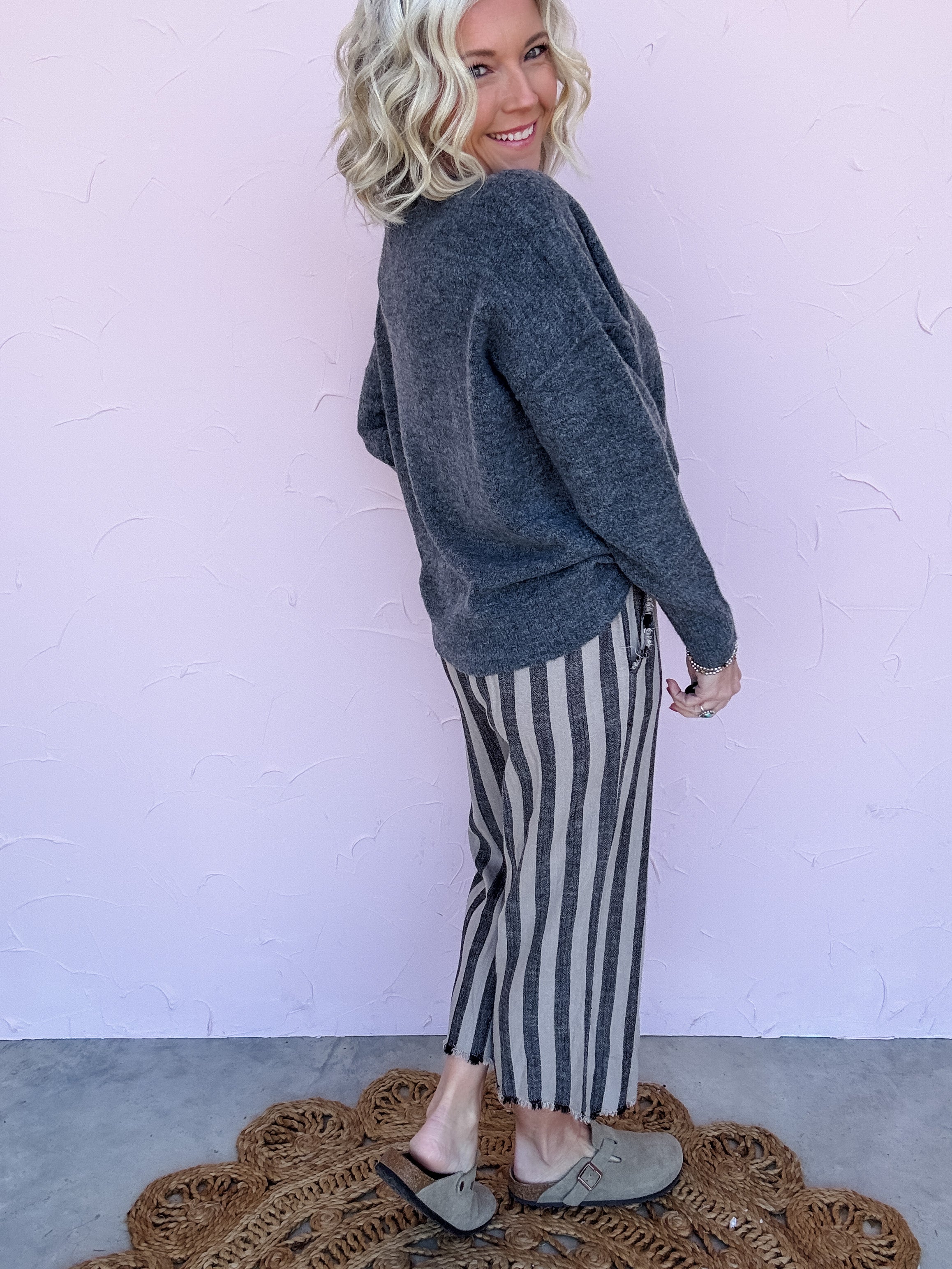 Fringe Benefit Cropped Pants