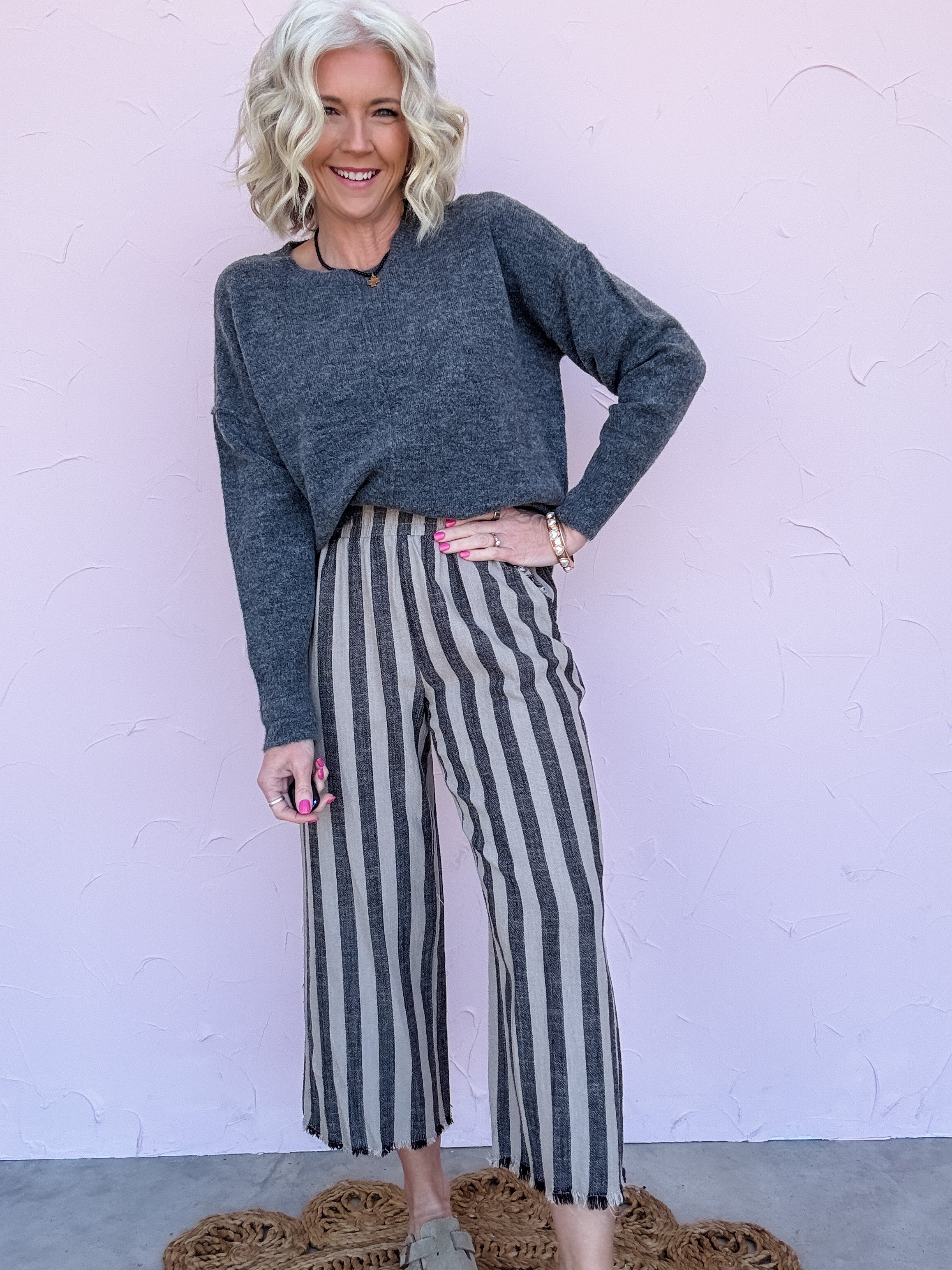 Fringe Benefit Cropped Pants