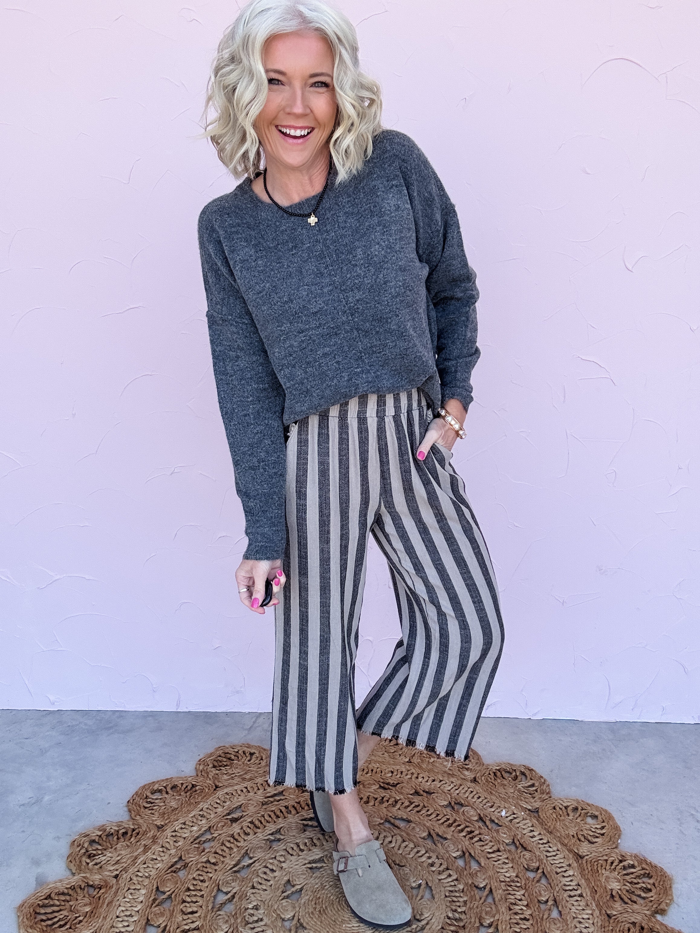 Fringe Benefit Cropped Pants