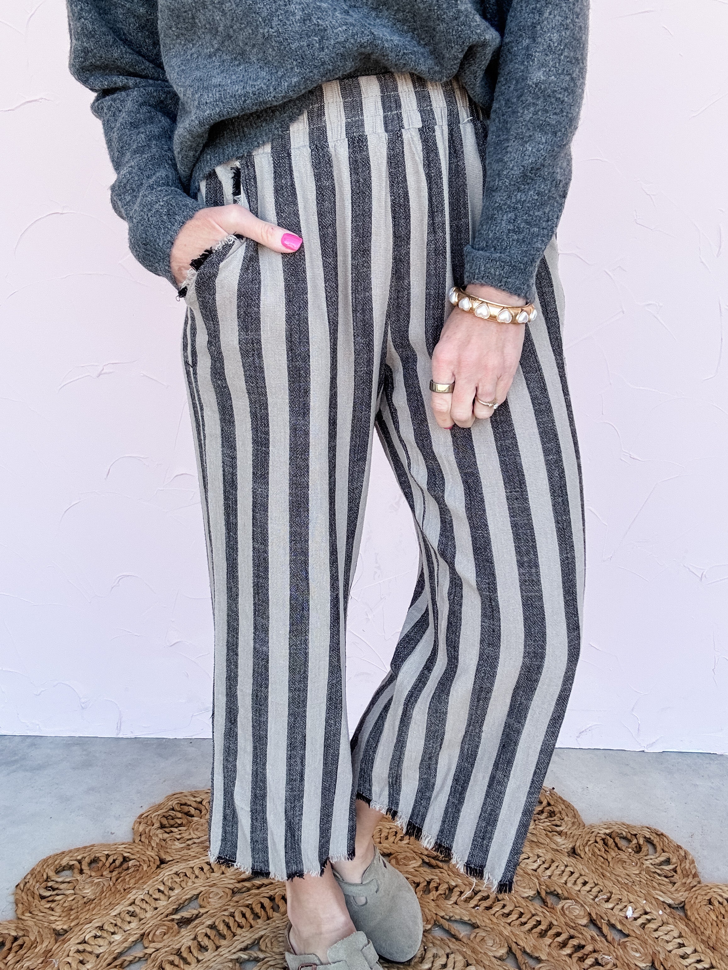 Fringe Benefit Cropped Pants