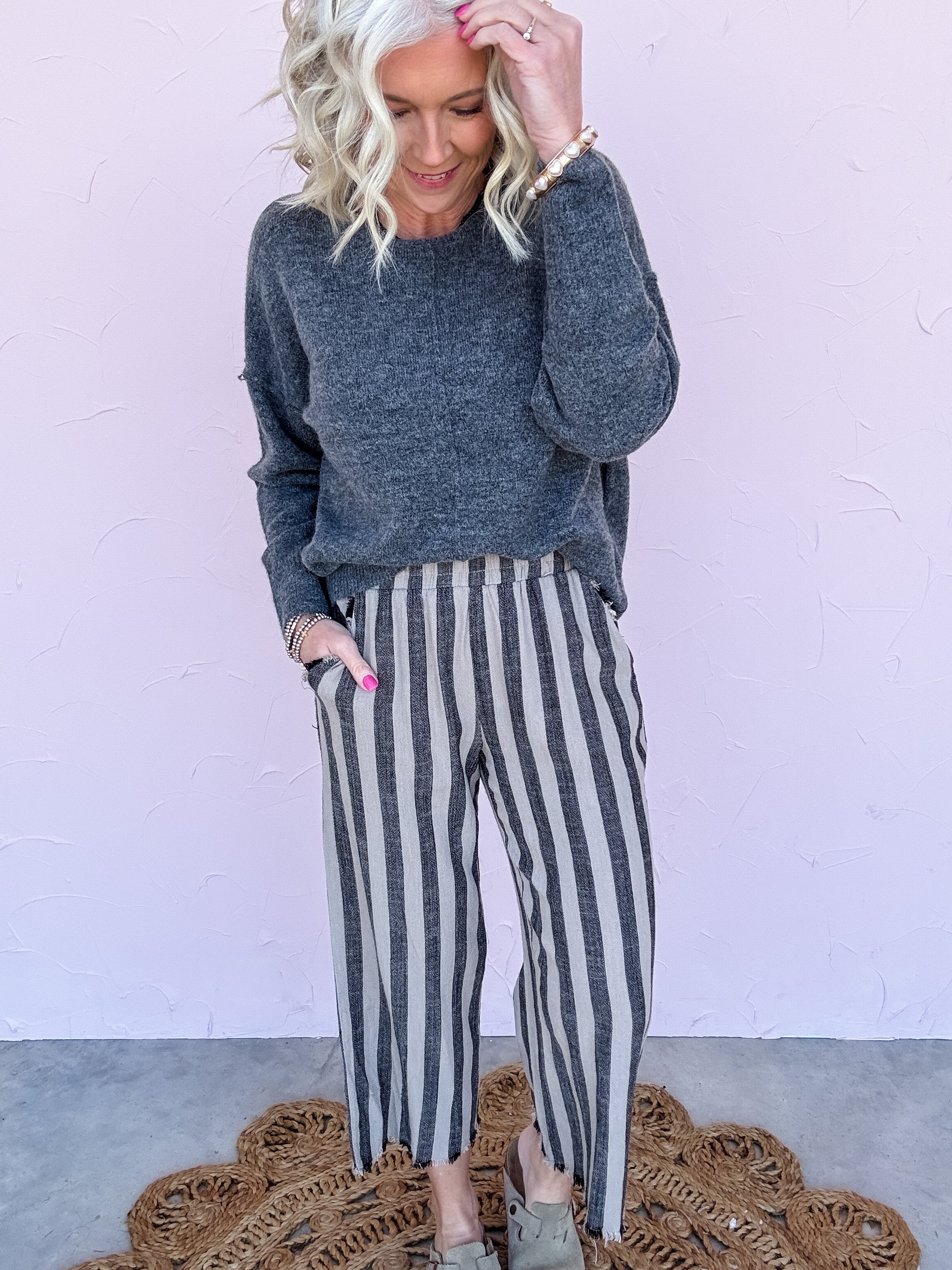 Fringe Benefit Cropped Pants