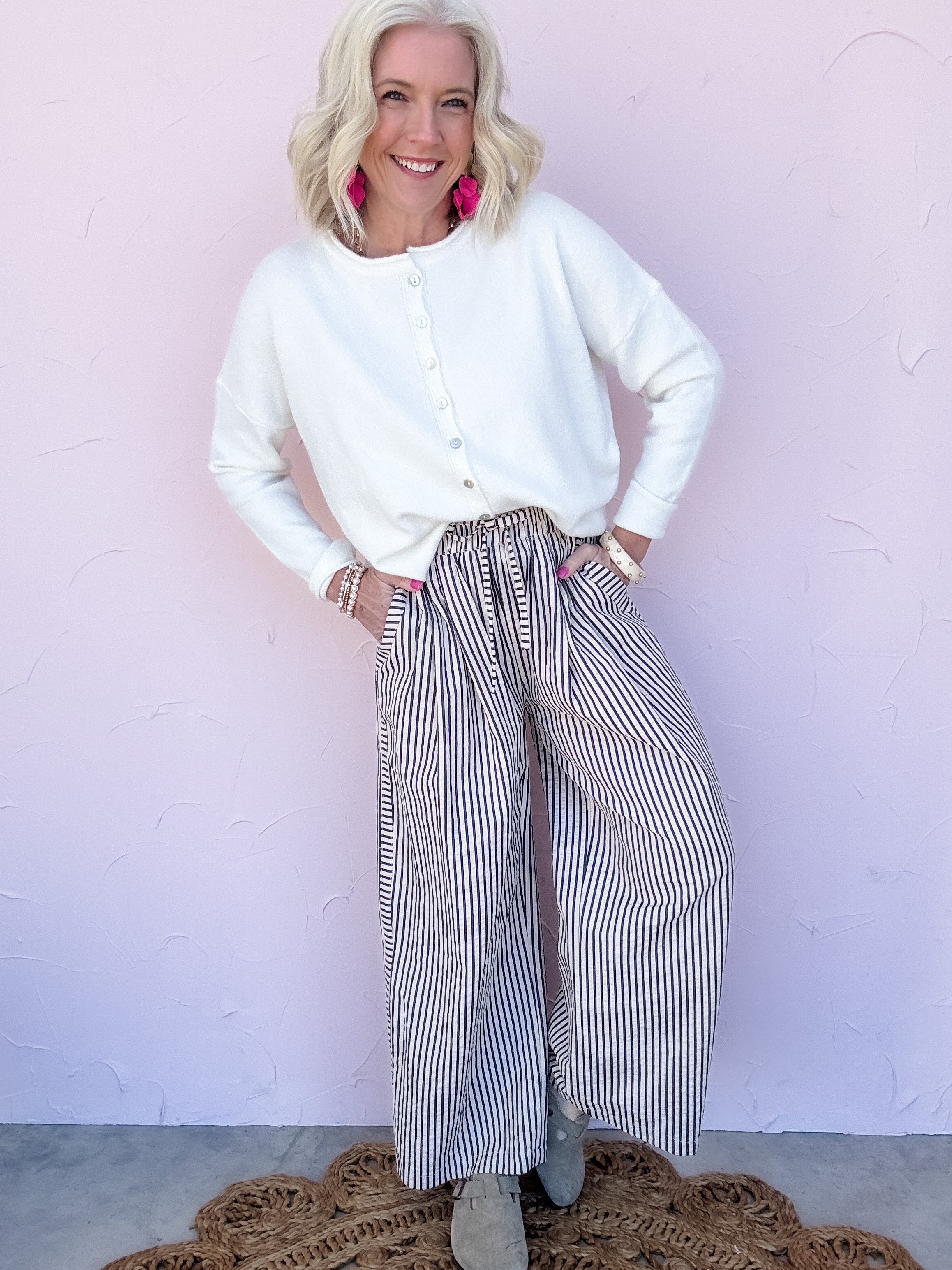 Smooth Sailing Stripe Pants