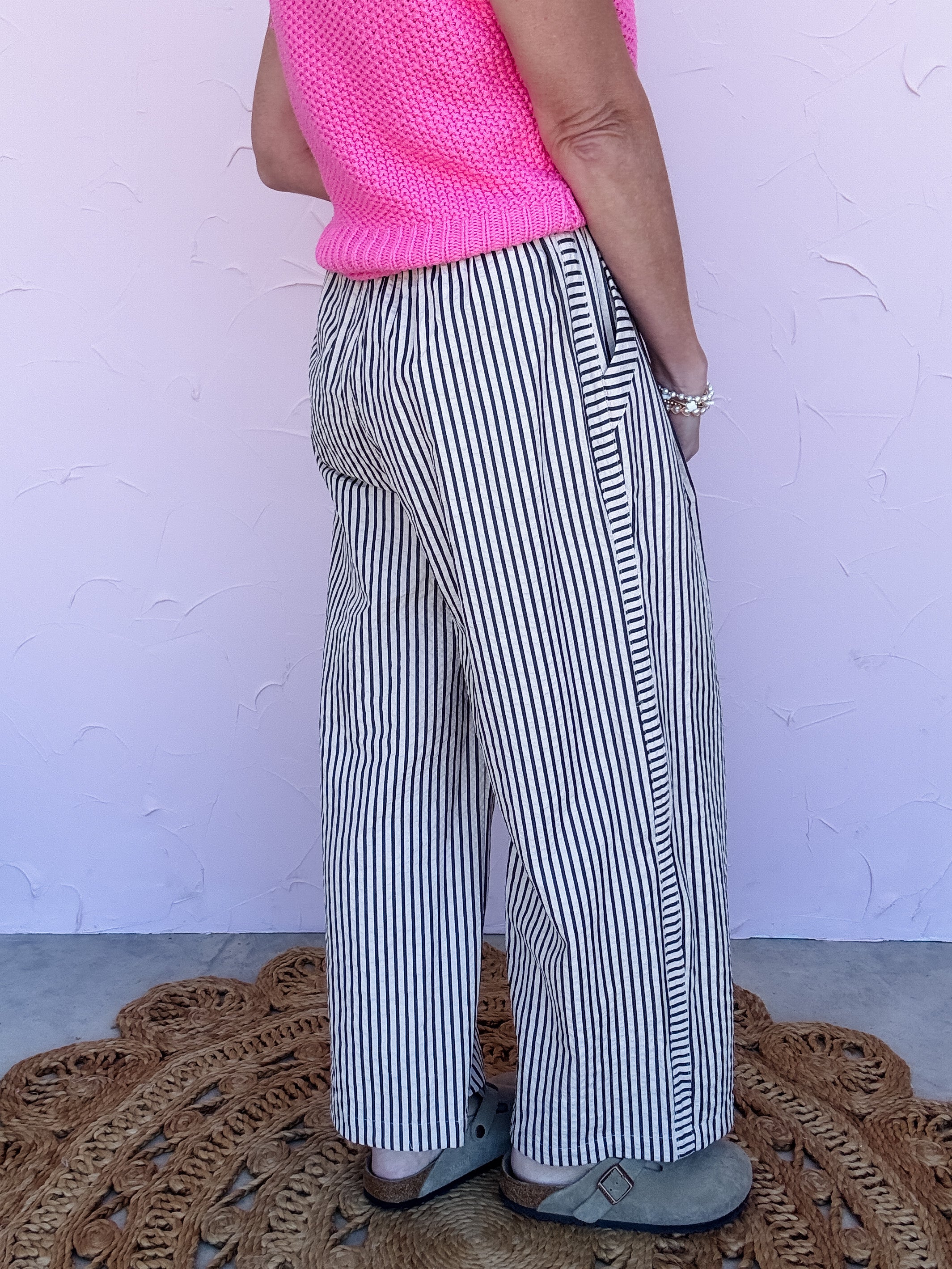 Smooth Sailing Stripe Pants
