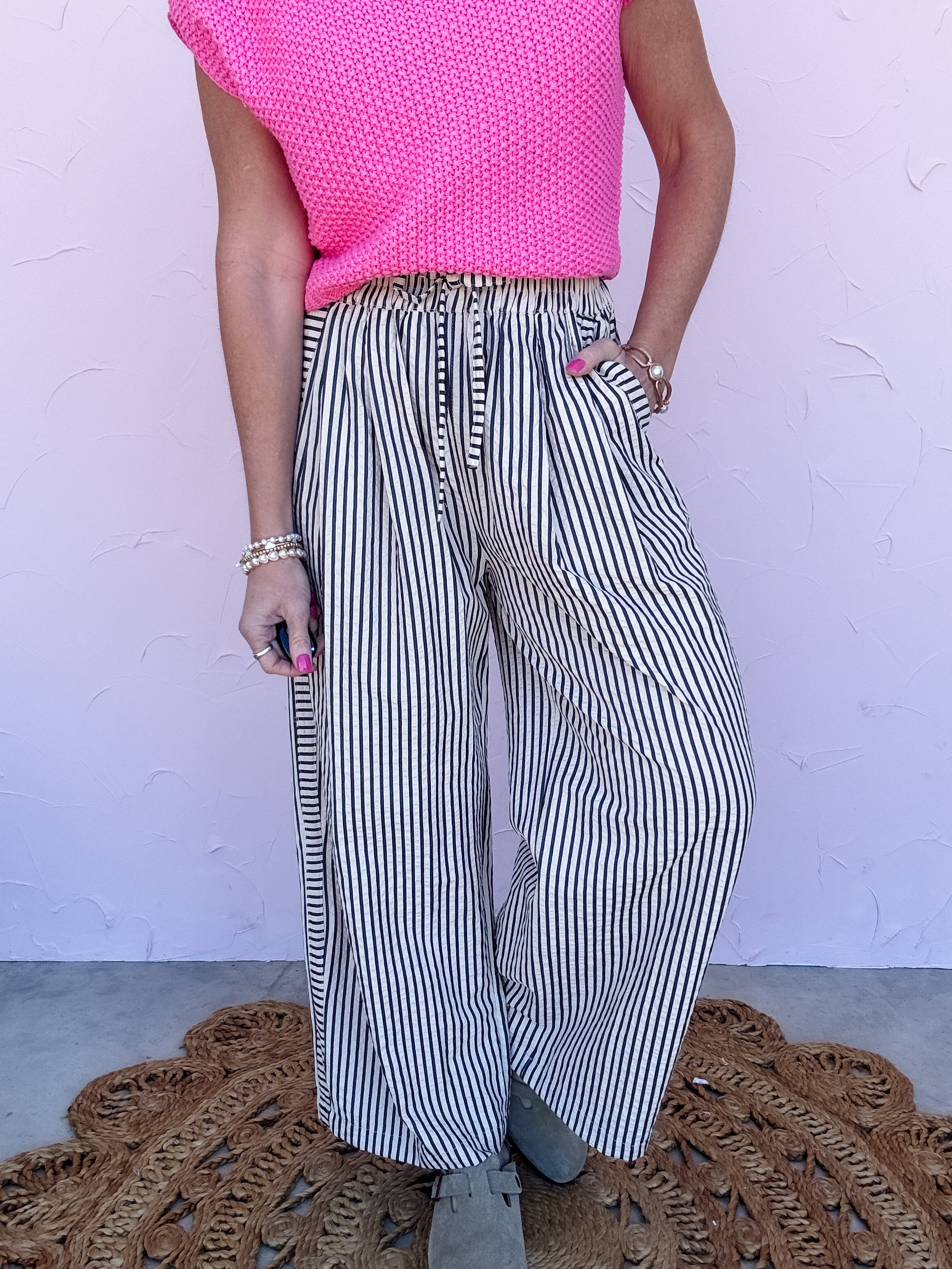 Smooth Sailing Stripe Pants