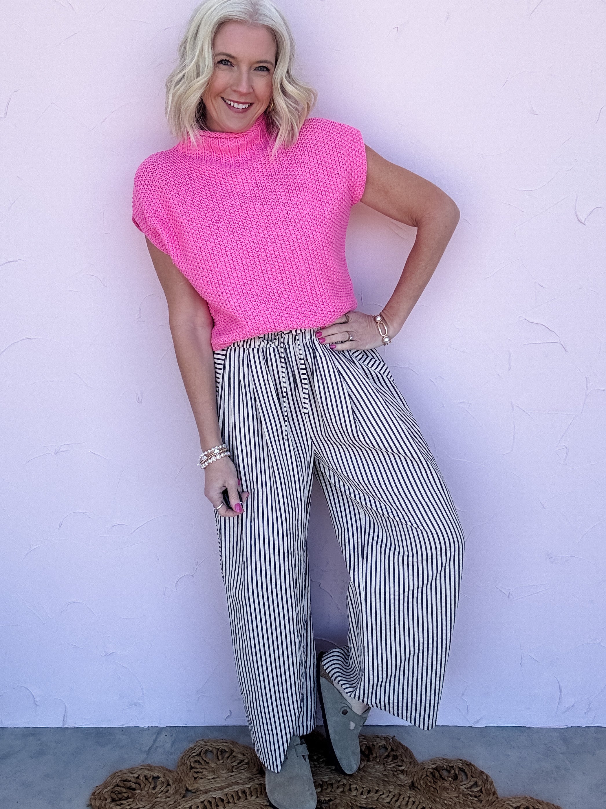 Smooth Sailing Stripe Pants