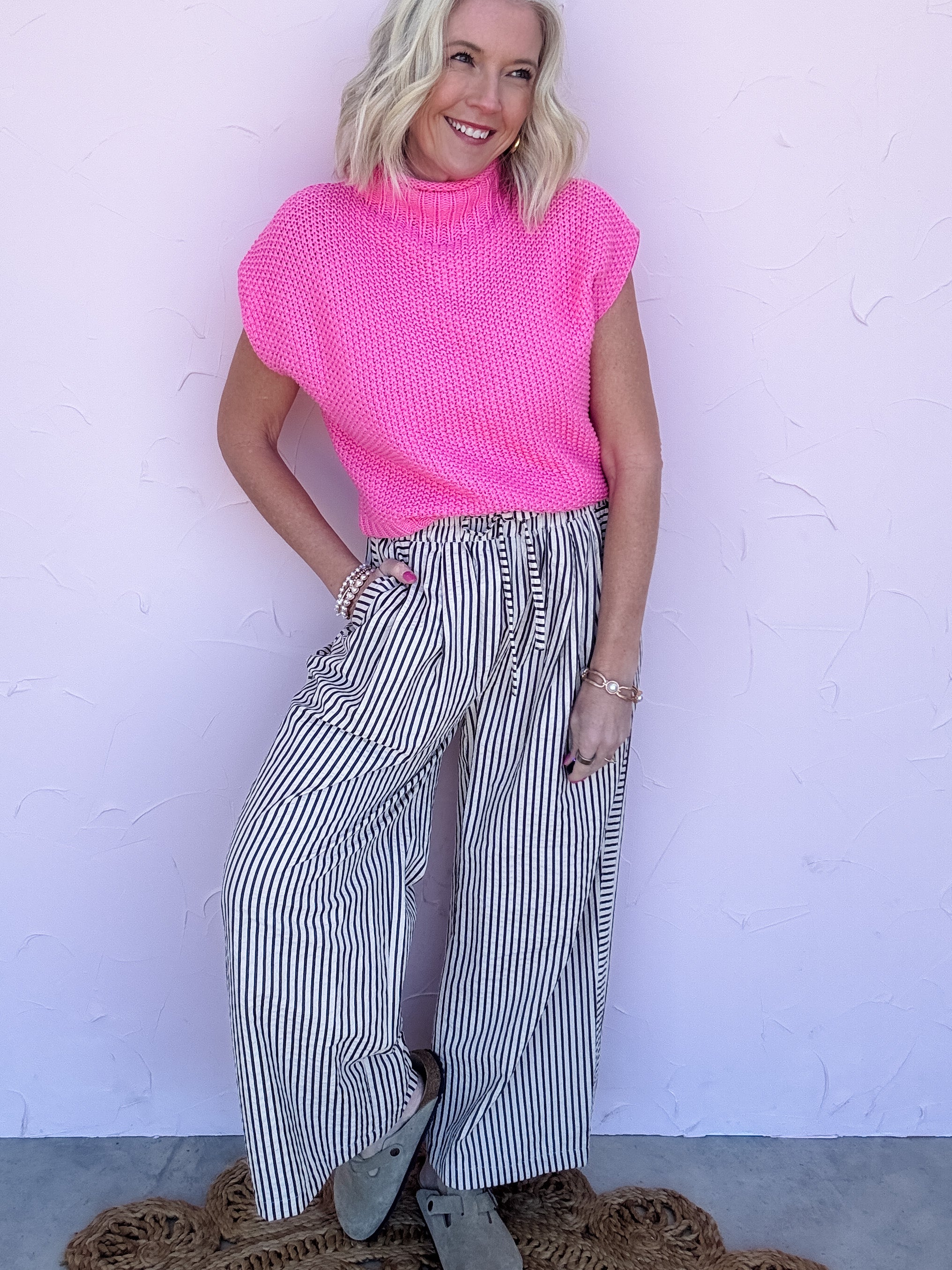 Smooth Sailing Stripe Pants