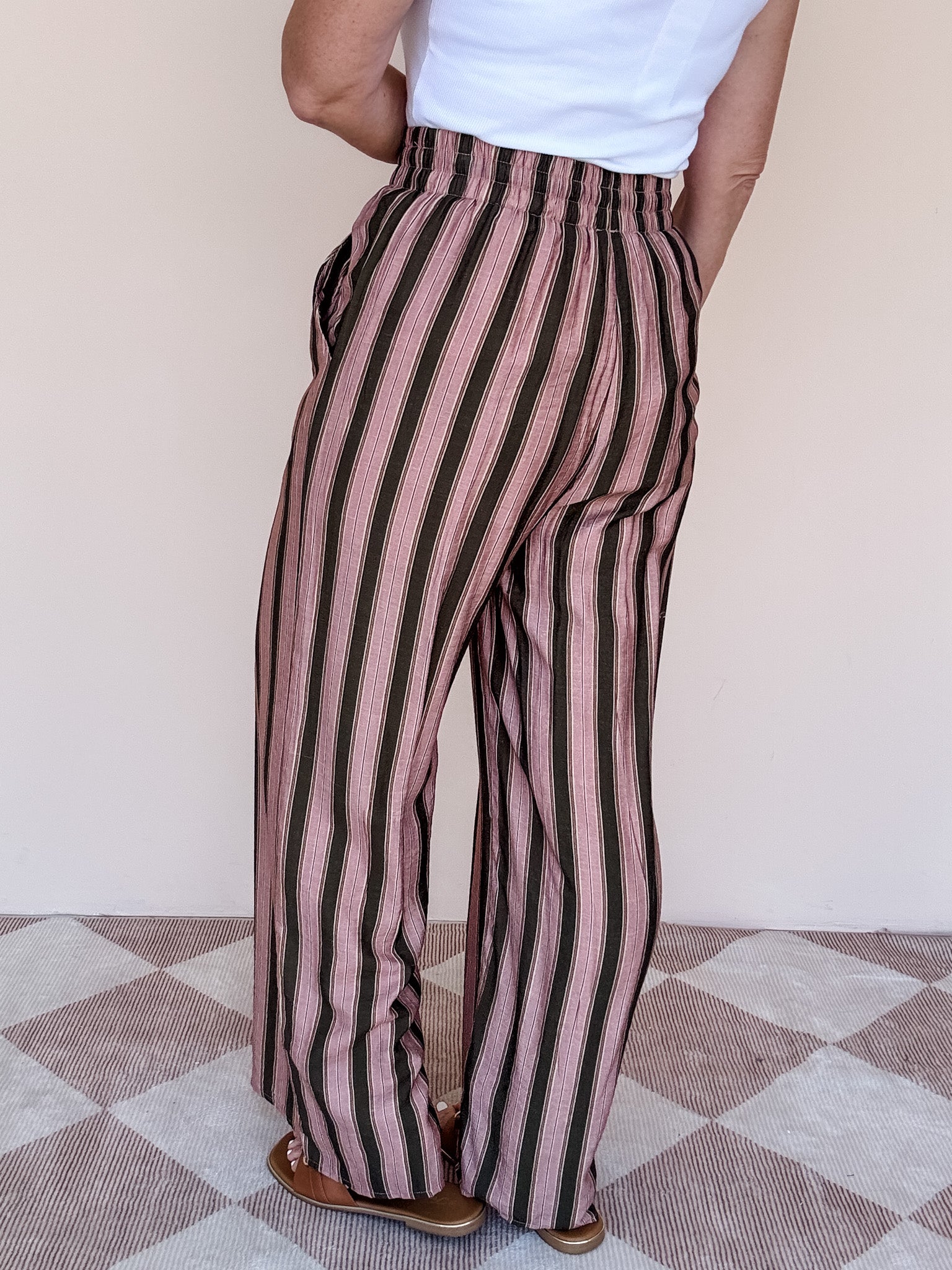 Longview Wide Leg Pants | Olive