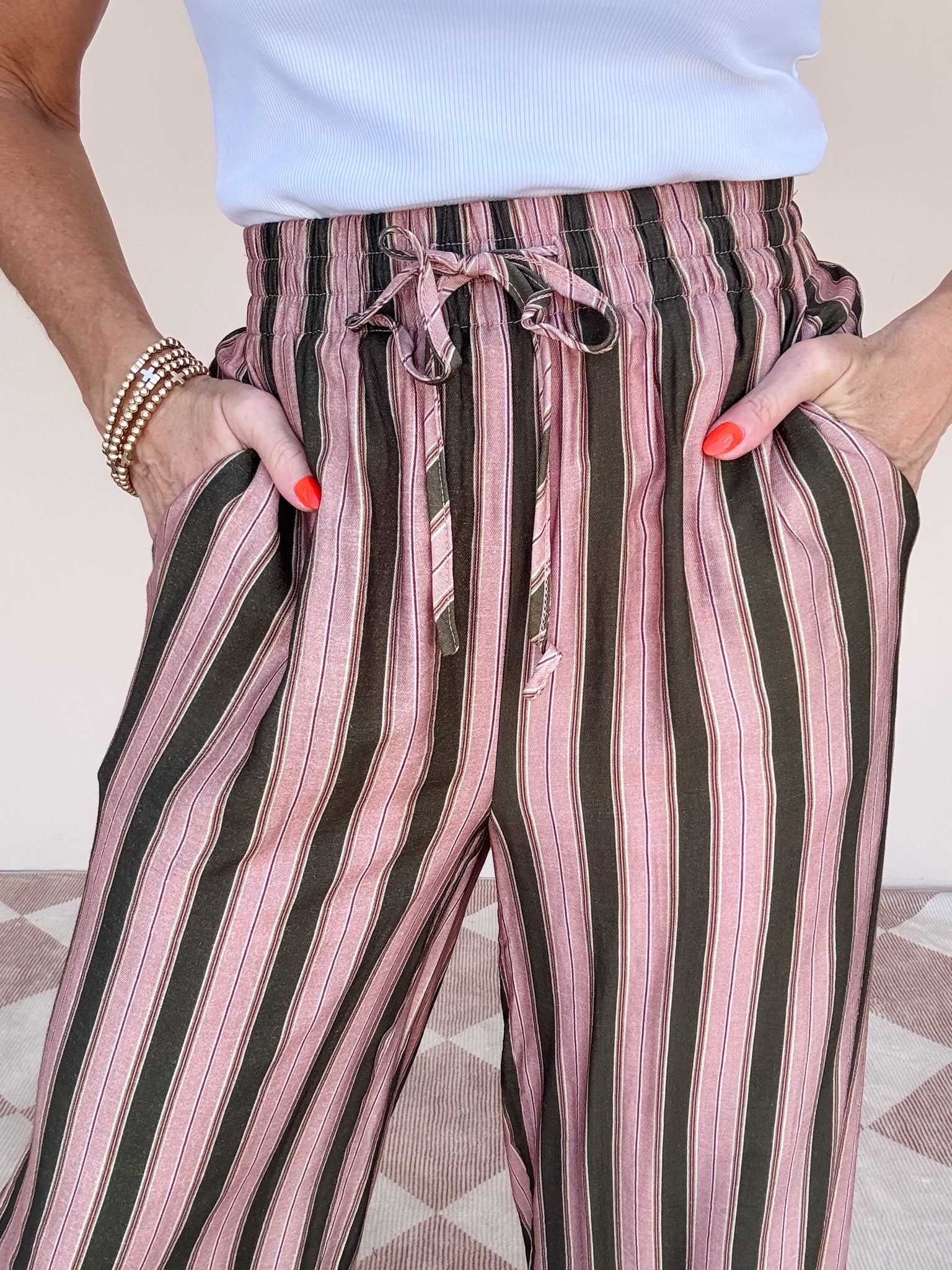 Longview Wide Leg Pants | Olive