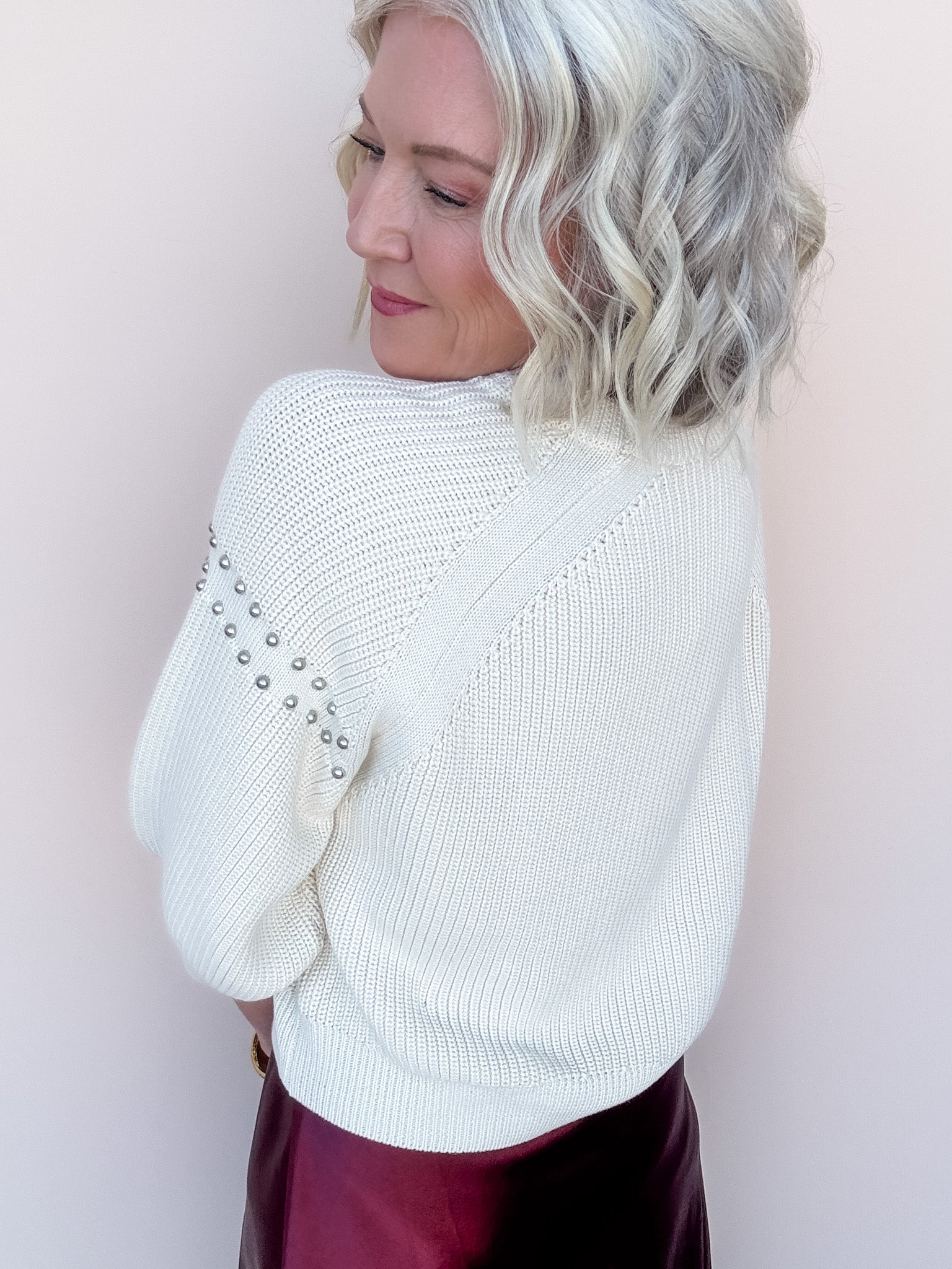 Studded Stunner Sweater