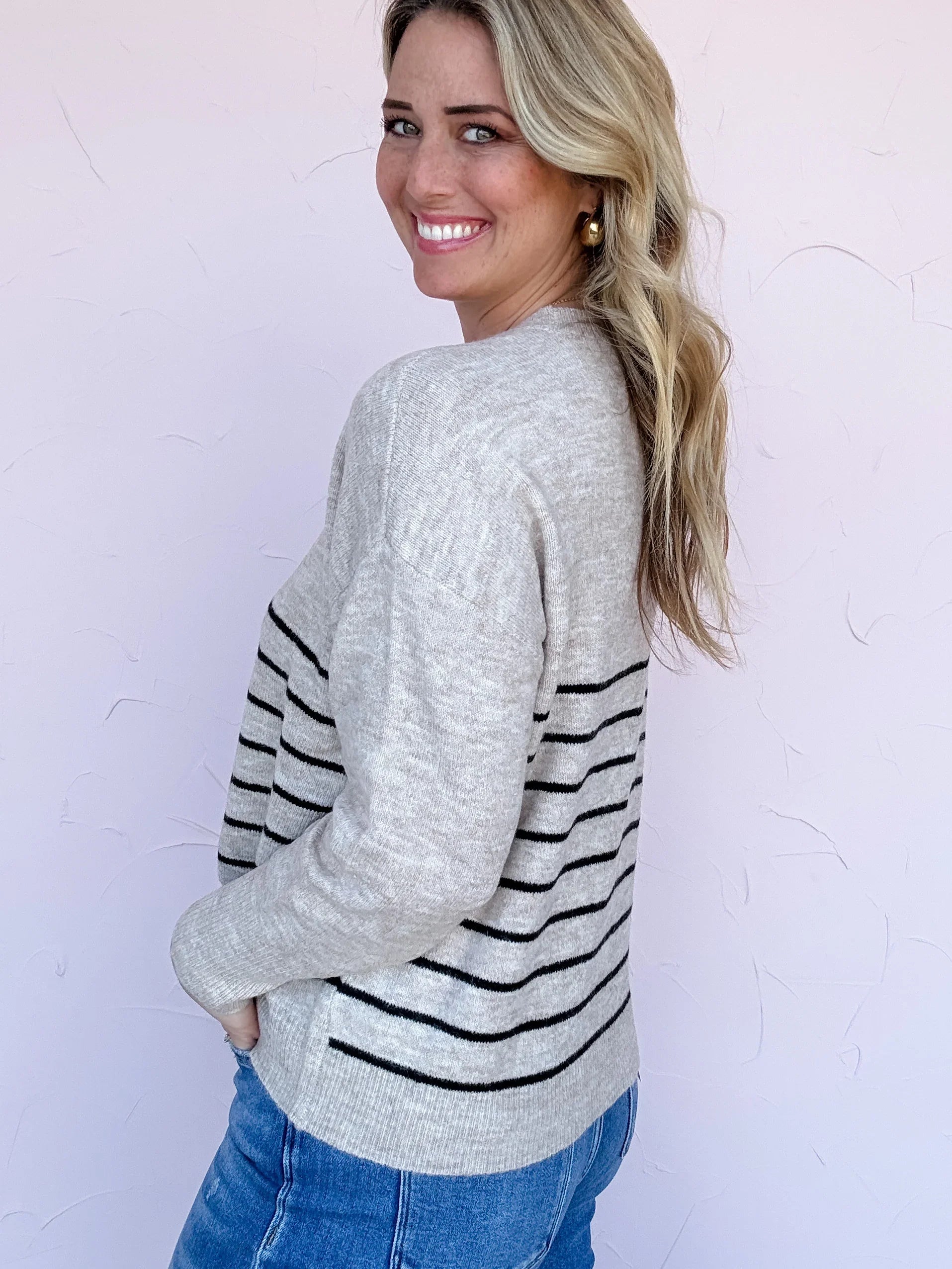 Weekender Stripe Sweater