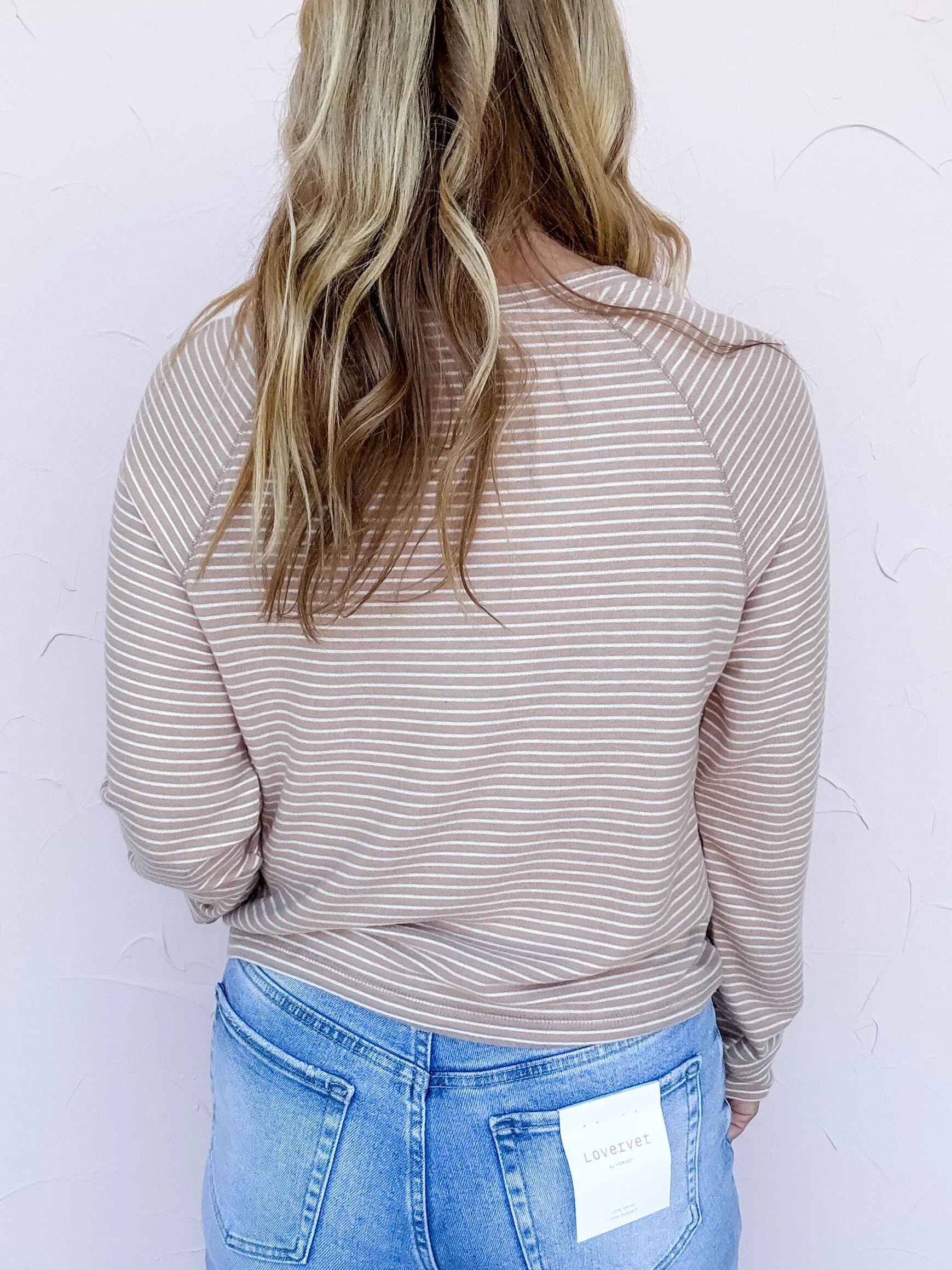 Soft Spoken Striped Top - FINAL SALE