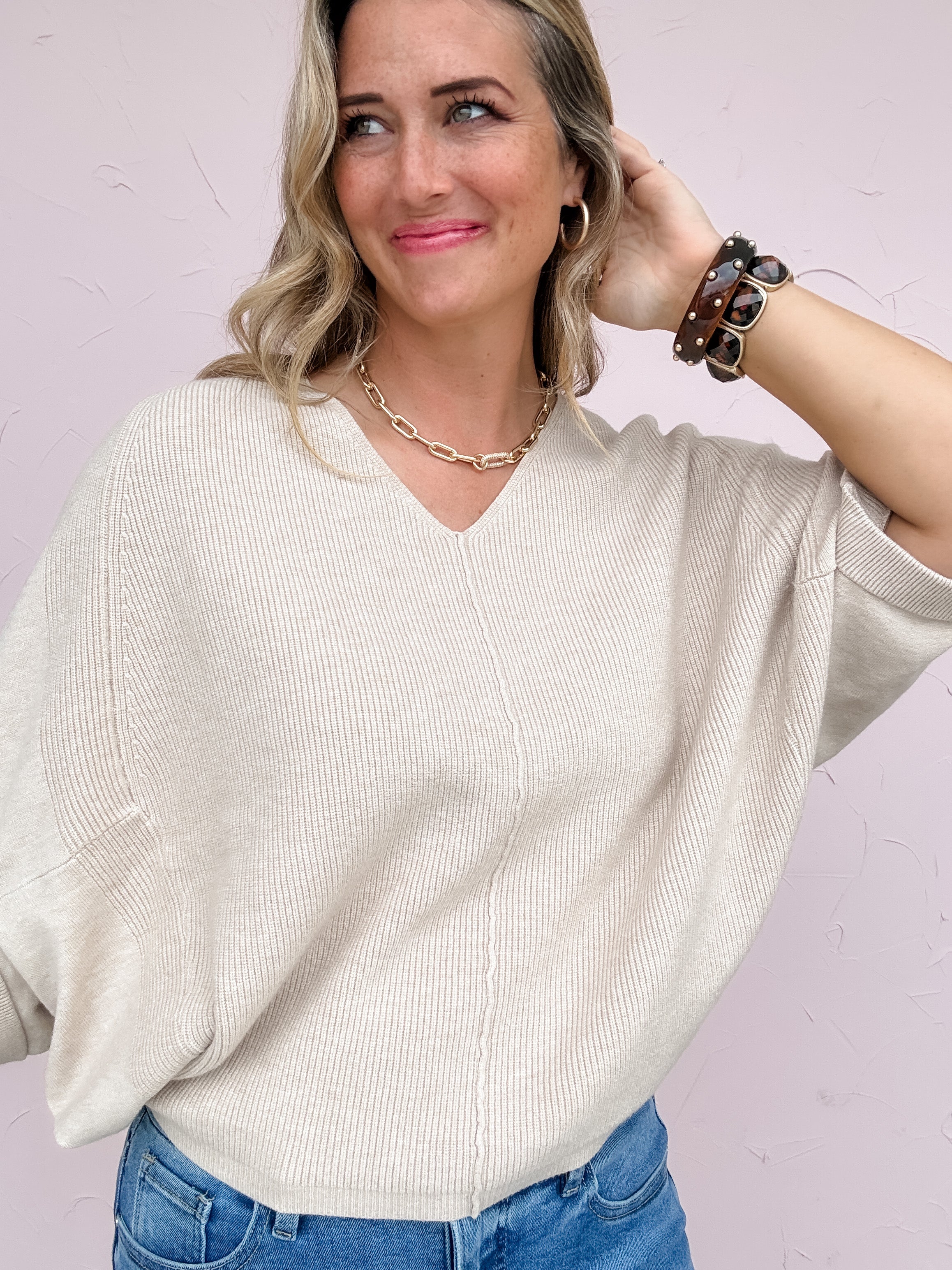 Sugar Cookie Sweater