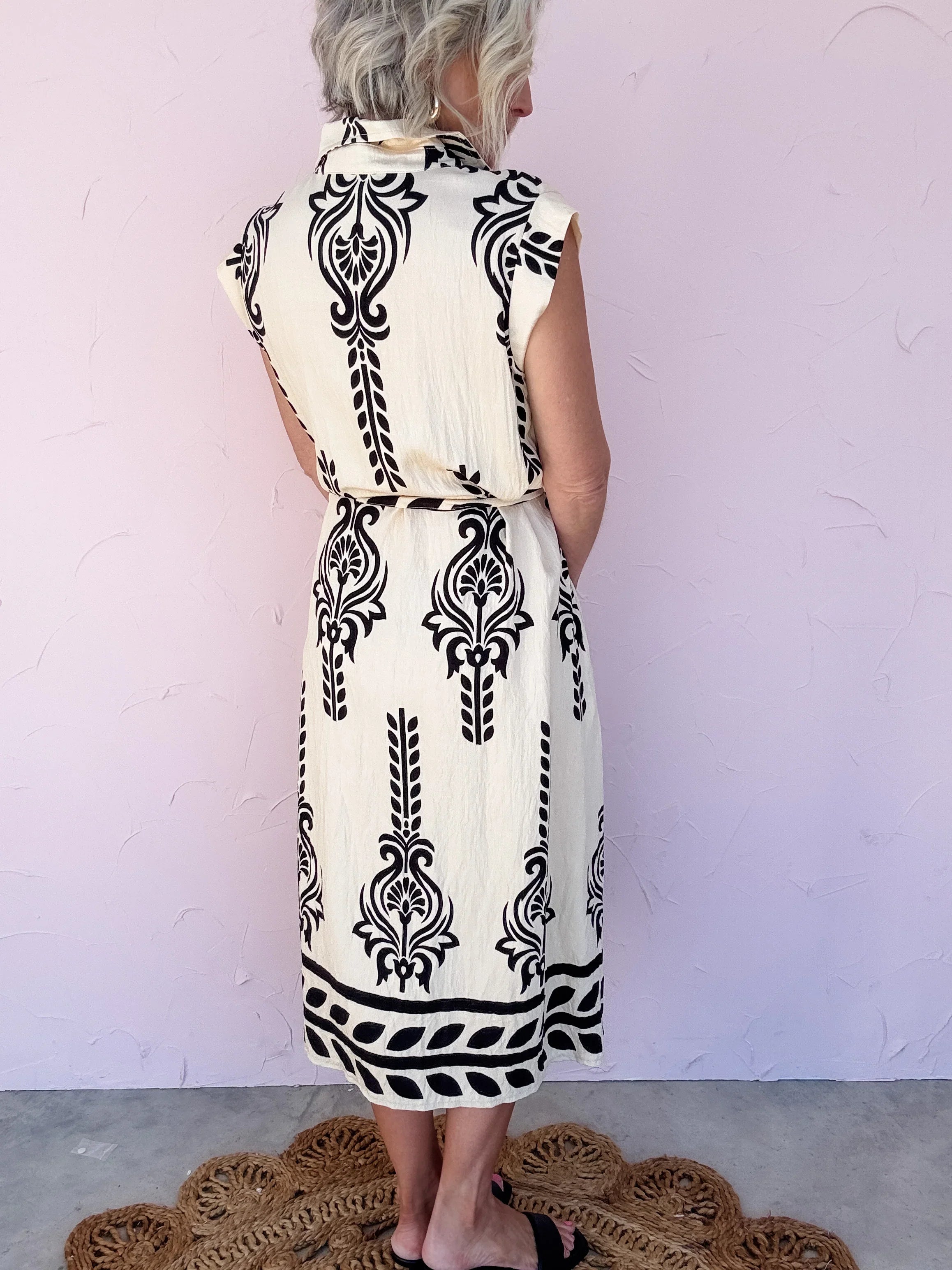 Bold Balance Midi Dress