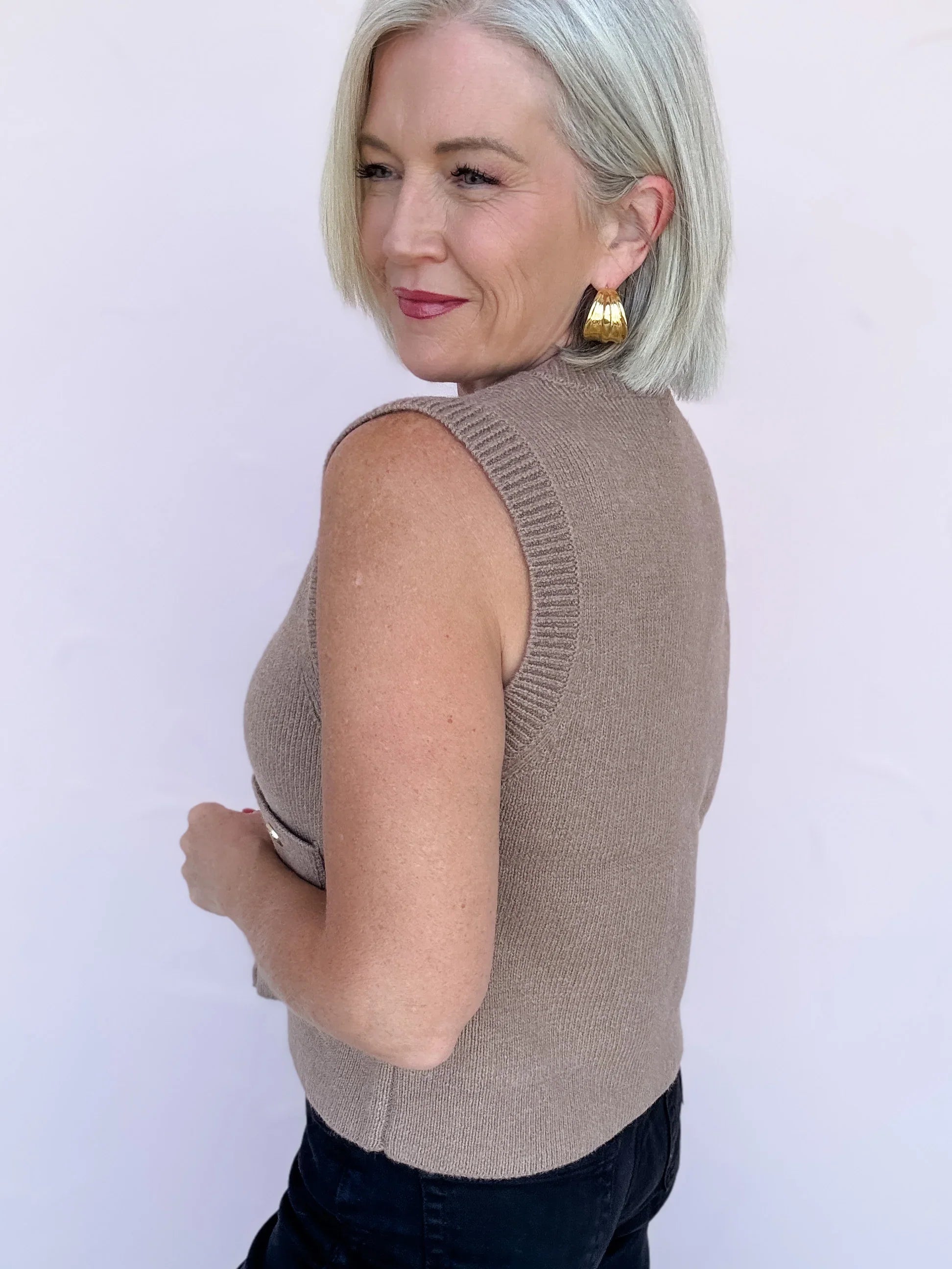 Cool Intentions Sweater Vest - FINAL SALE