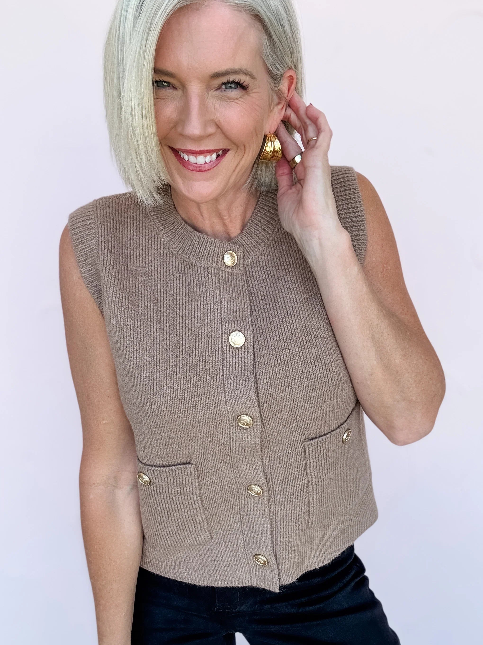 Cool Intentions Sweater Vest - FINAL SALE