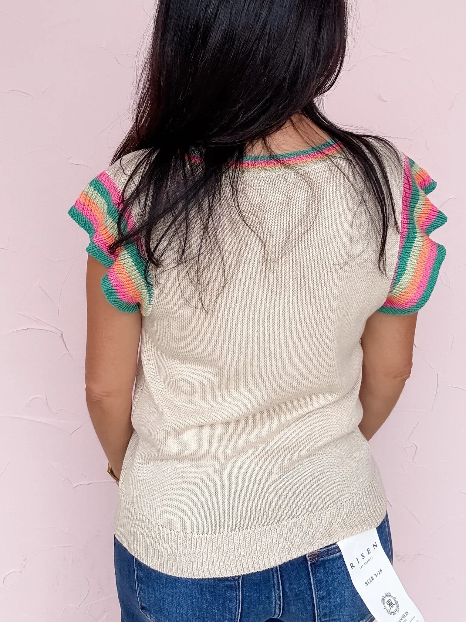 Cabana Color Knit Top- 30% OFF