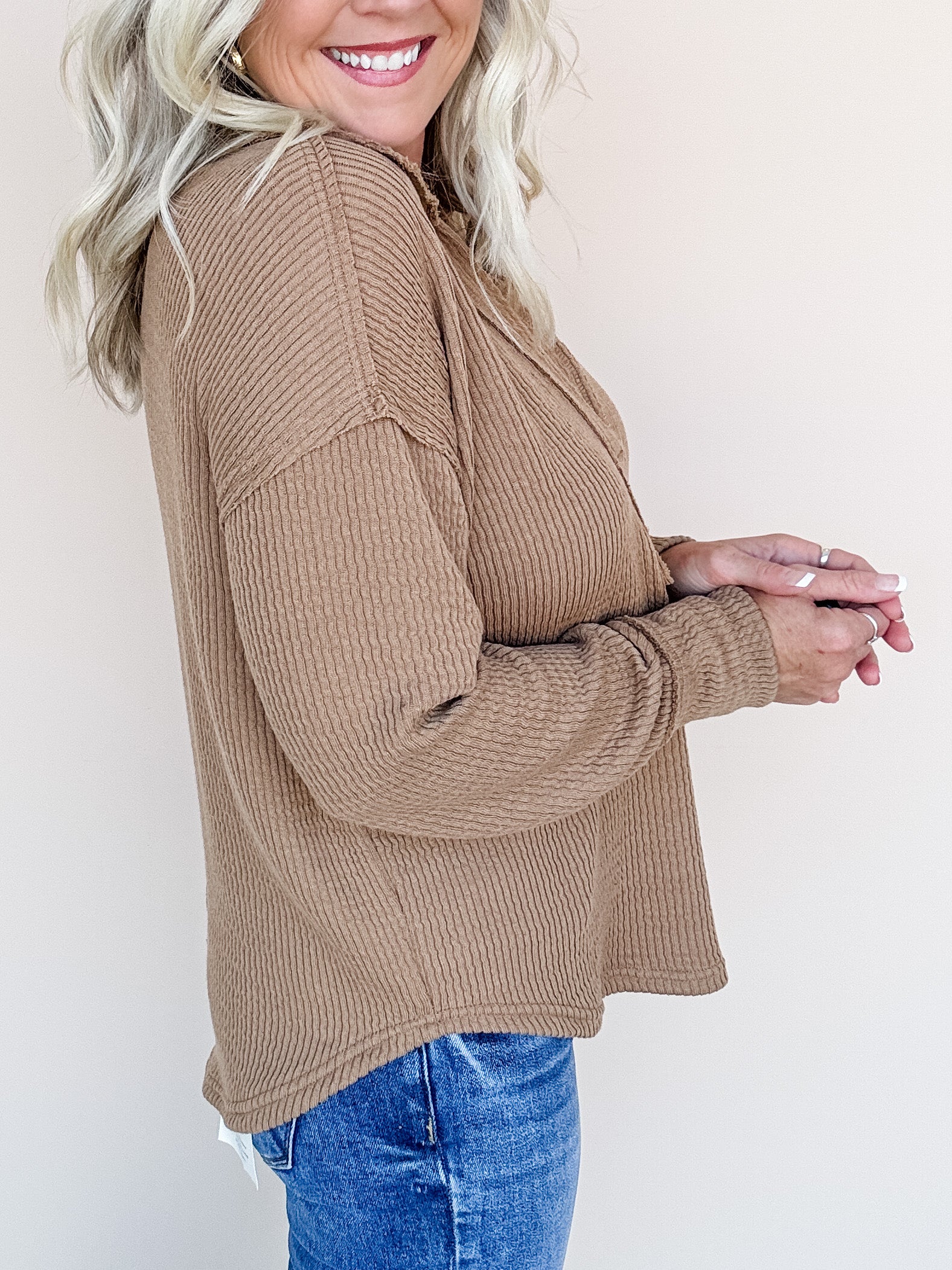 River Ribbed Pullover