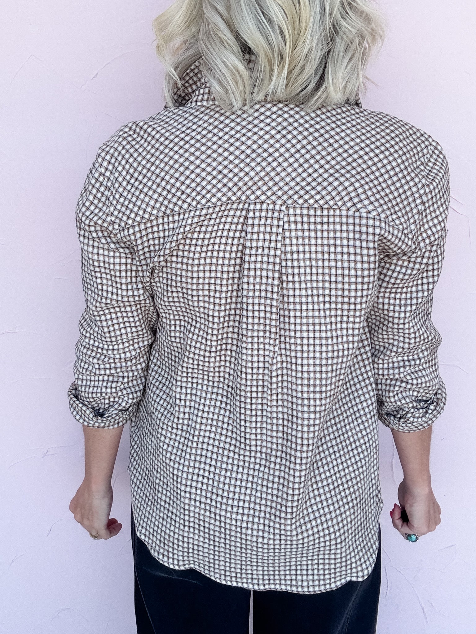 Neutral Ground Button Down