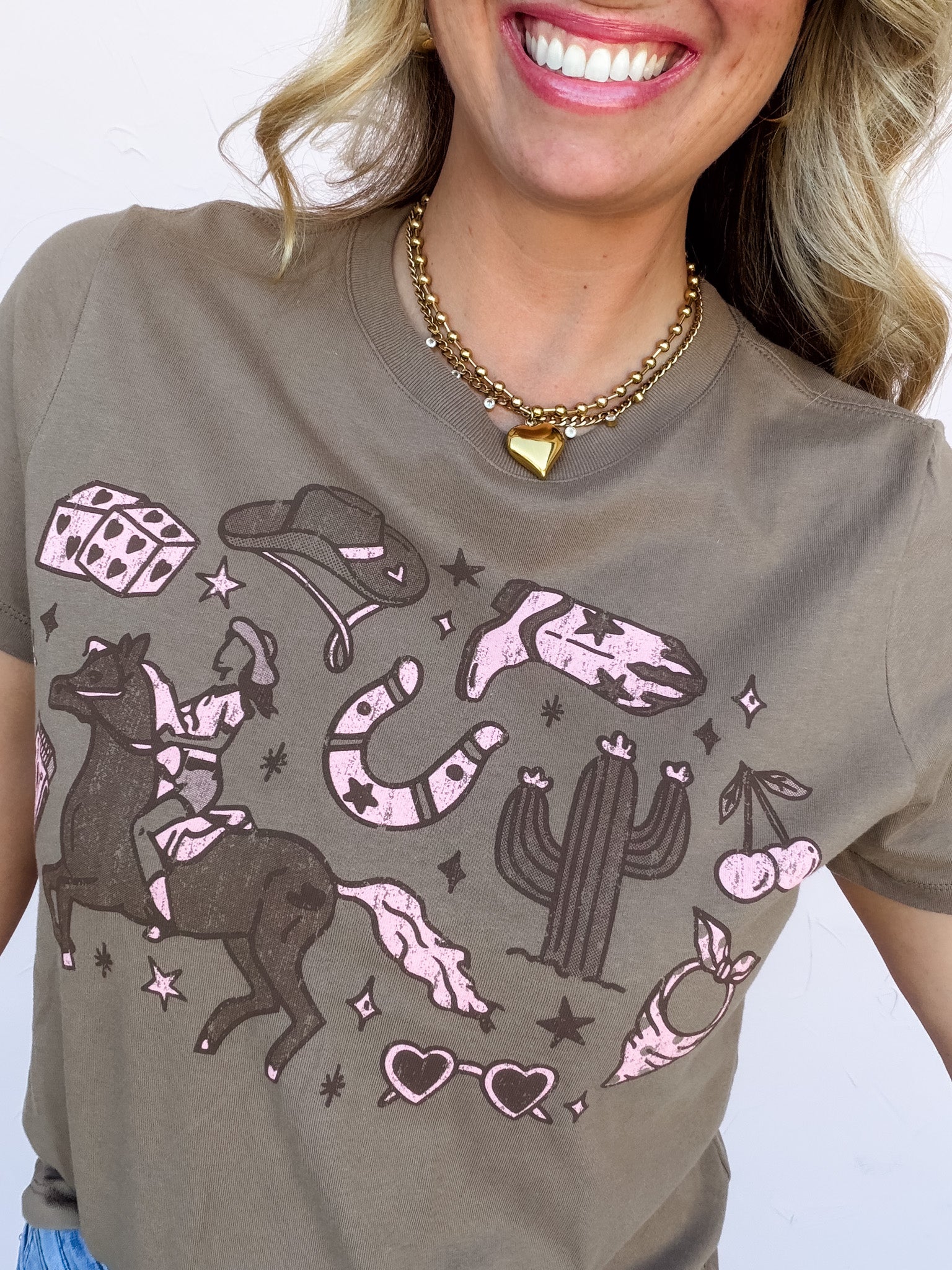 Saddle Up Sweetheart Tee