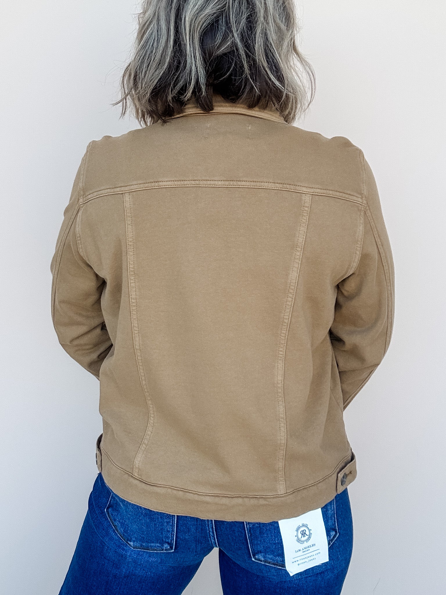 Faded Whisper Jacket | Camel