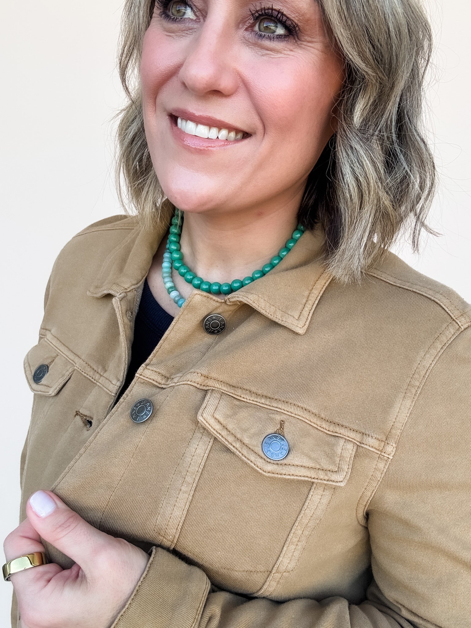 Faded Whisper Jacket | Camel