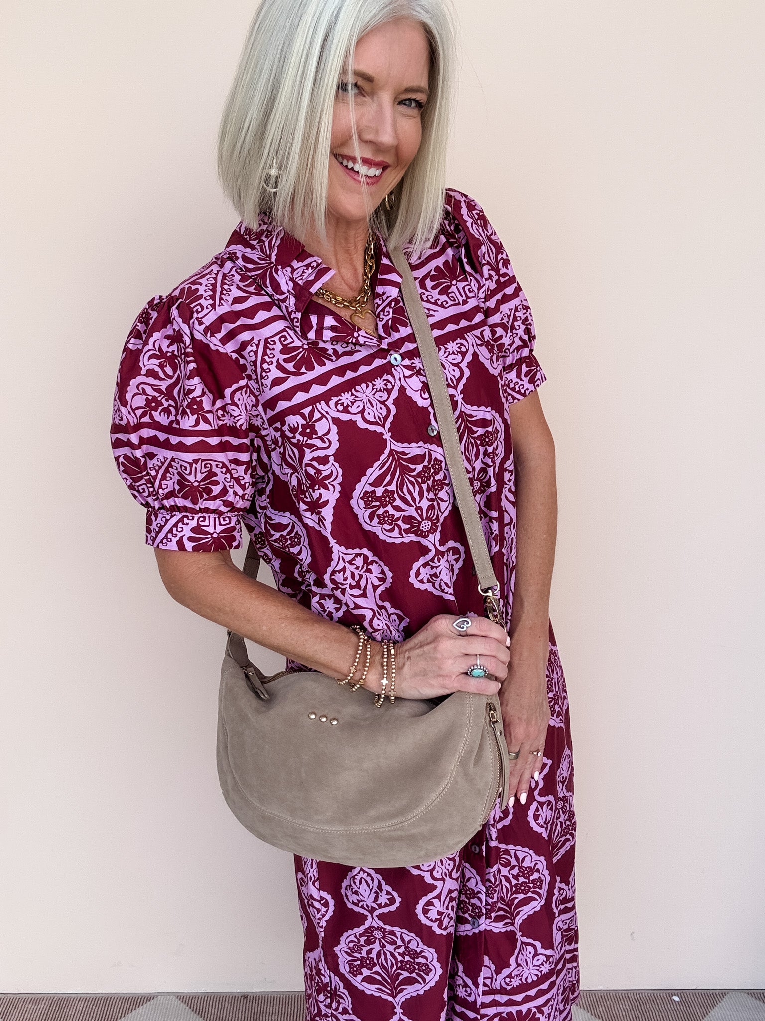 Suede Netty Crossbody