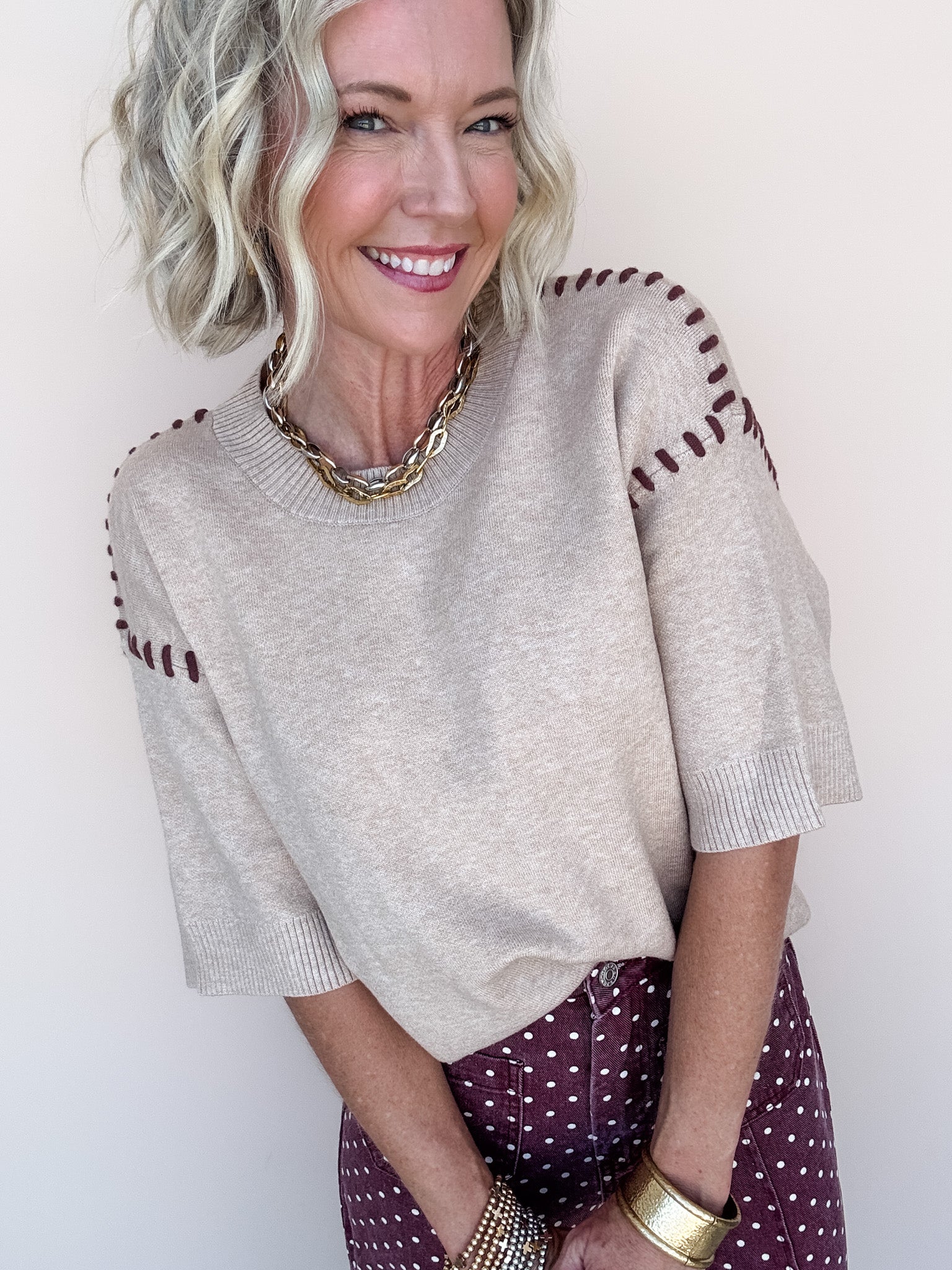 Lace Me Up Sweater