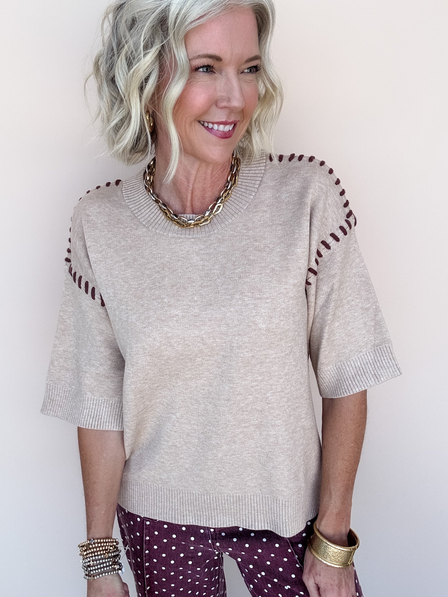 Lace Me Up Sweater