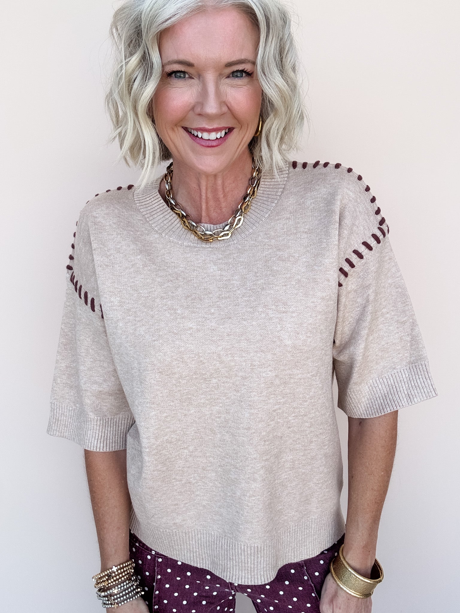 Lace Me Up Sweater