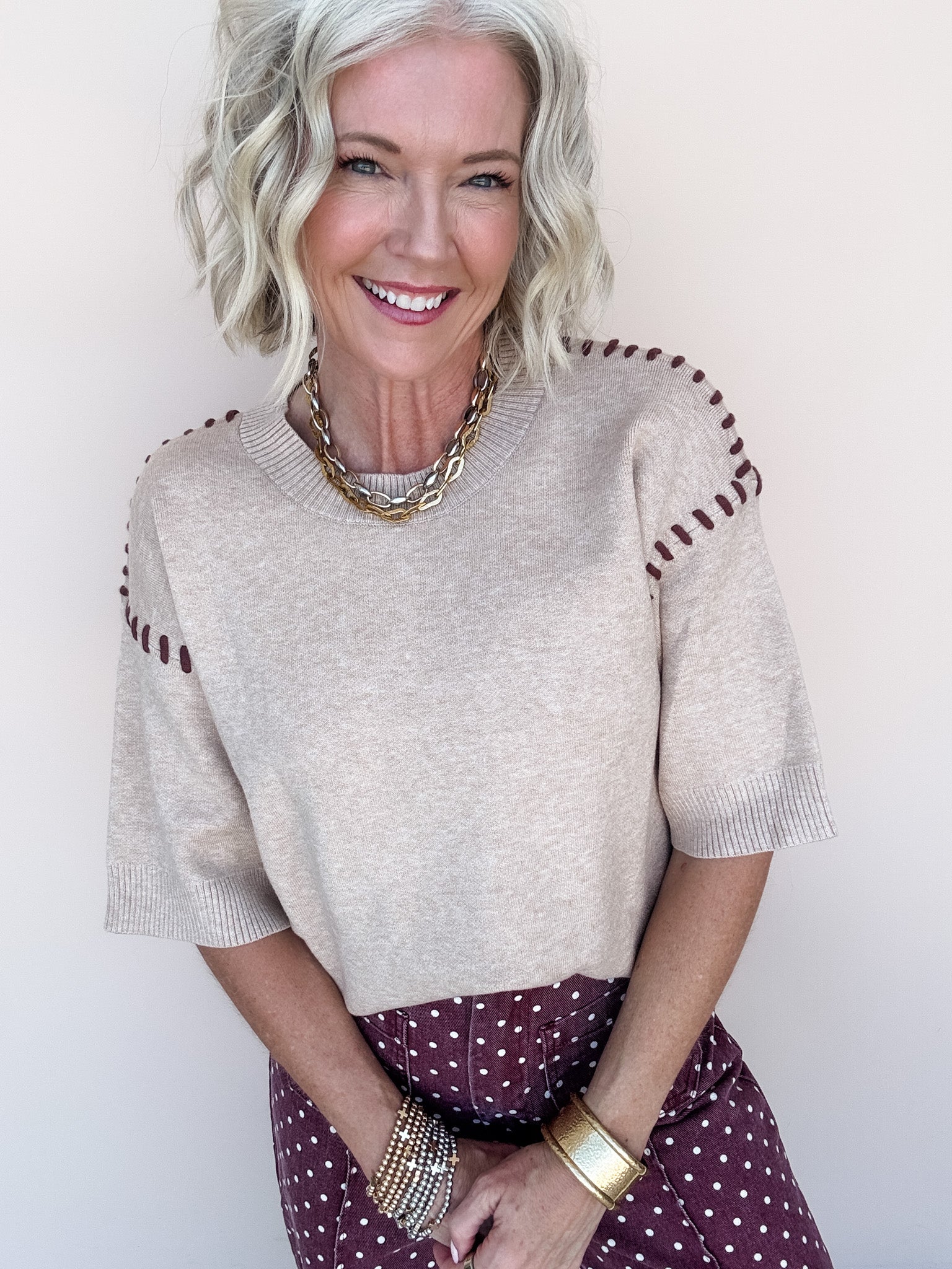 Lace Me Up Sweater